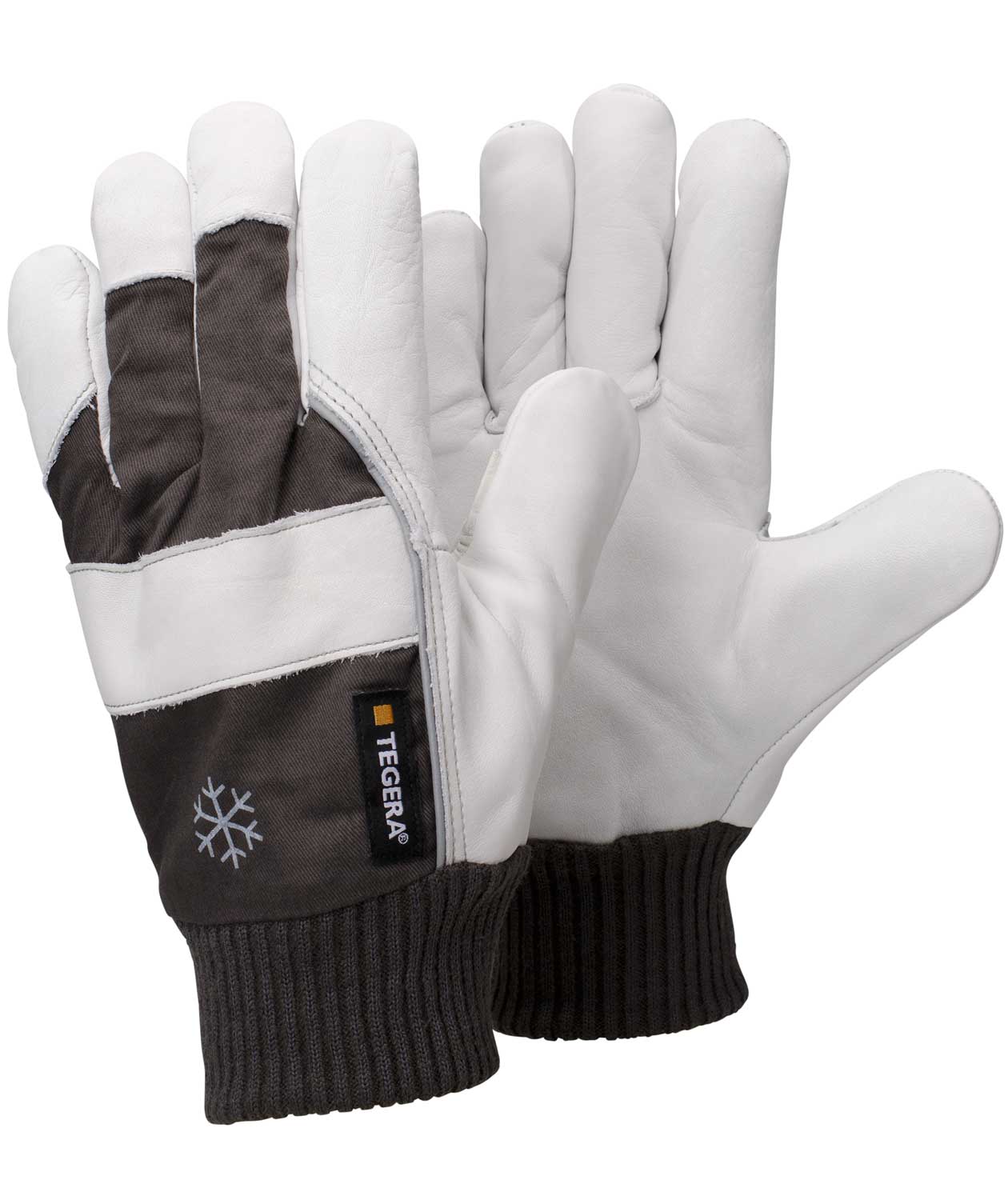 Tegera 57 winter work gloves, Grey/White, large image number 0