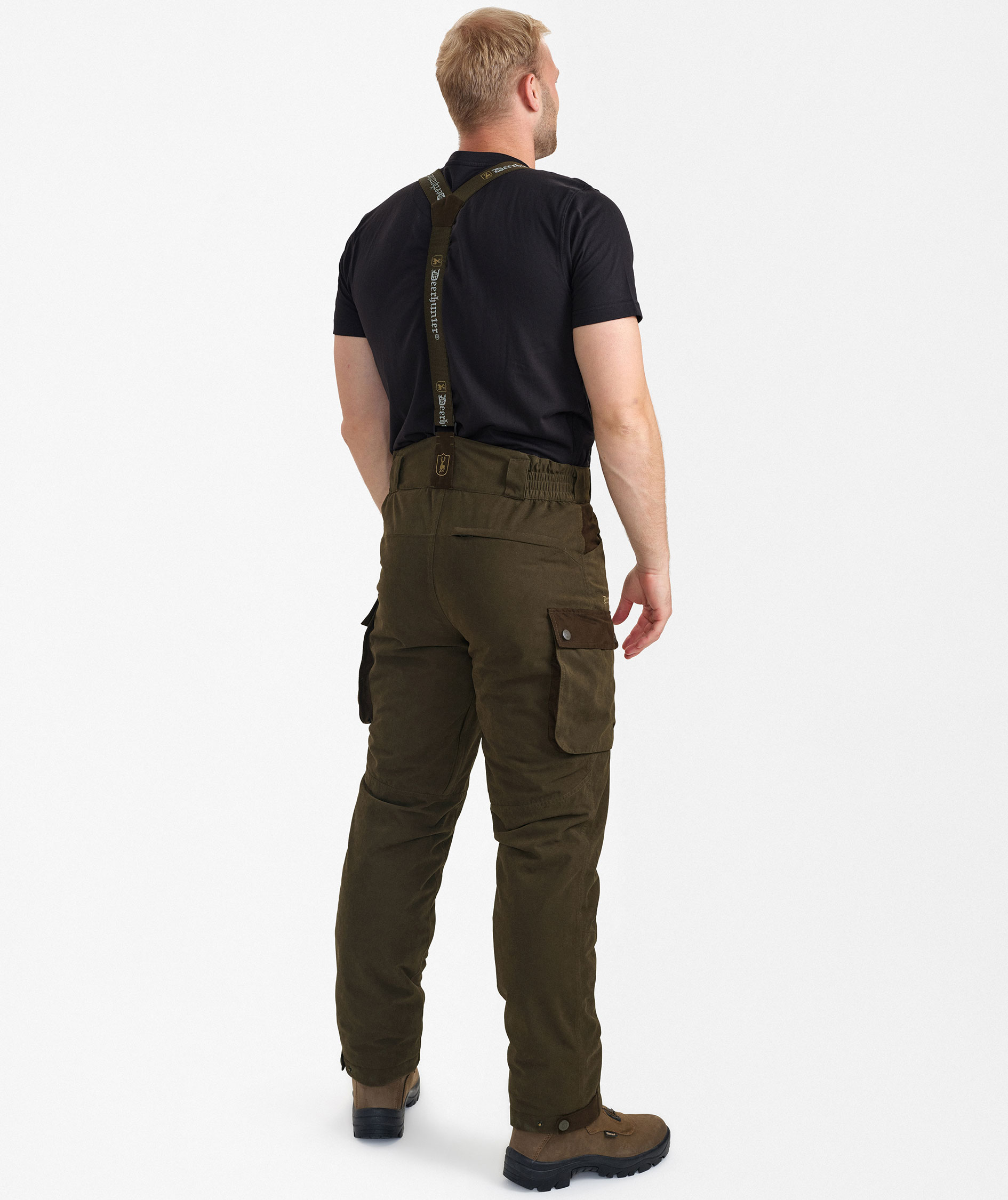Deerhunter Eagle winter trousers, Tarmac green, large image number 4