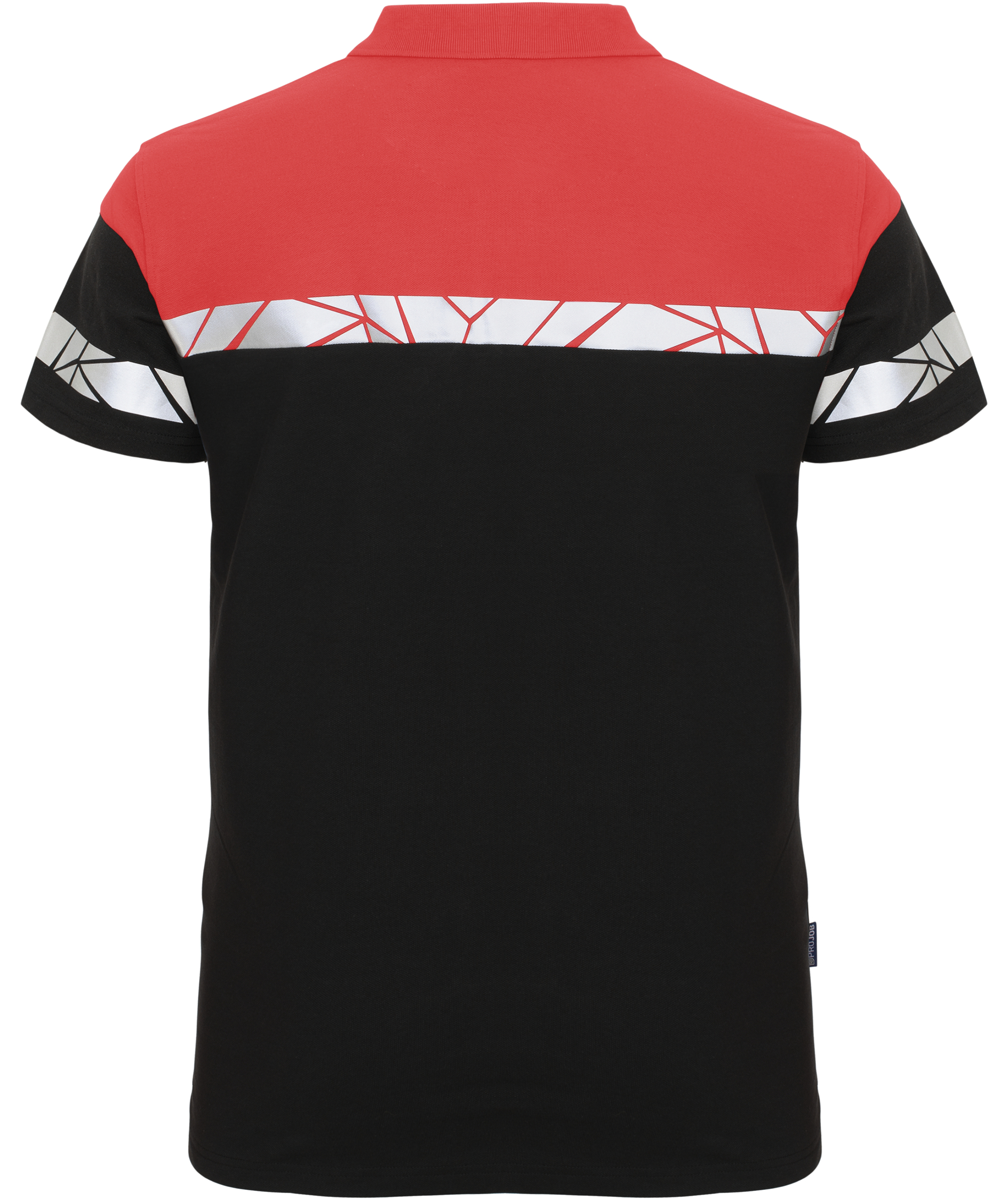 ProJob polo shirt 7003, Black/Red