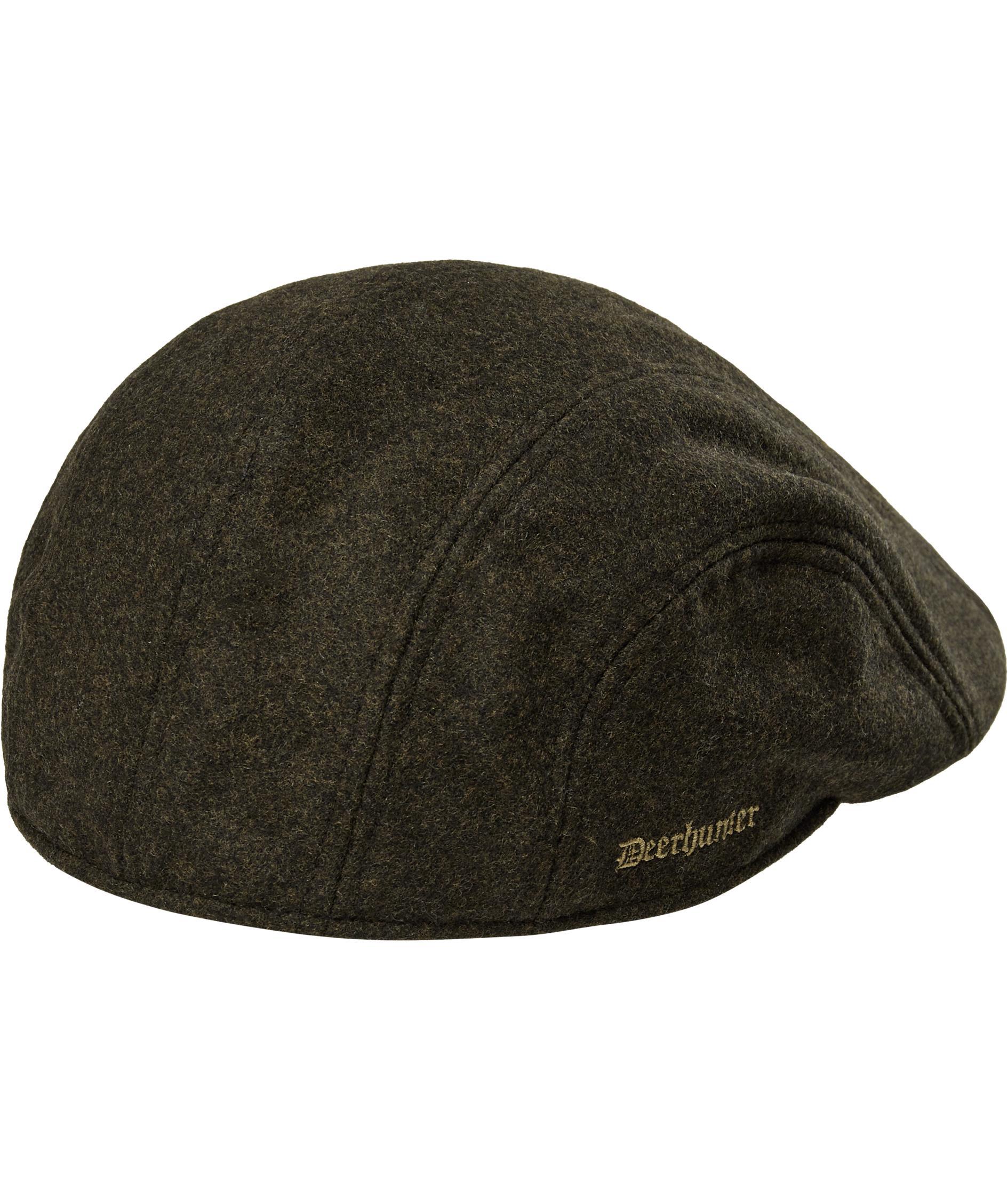 Deerhunter Tatra Flatcap med ull, Loden Wood