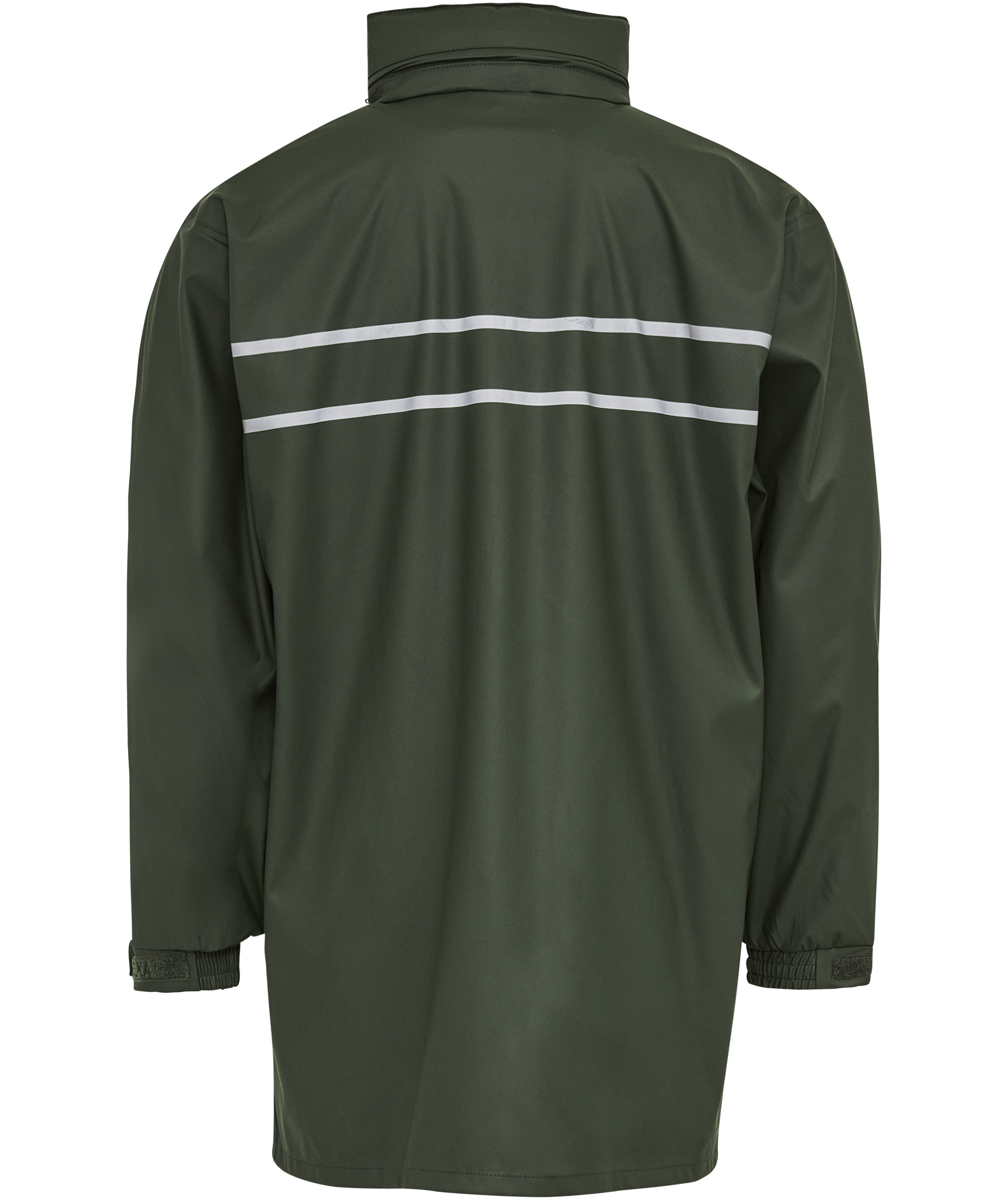 ELKA Dry Zone D-Lux PU regnjakke, Olivengr&oslash;n