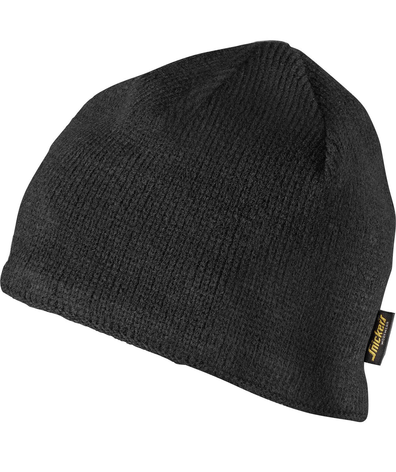Snickers Logo knitted beanie, Black, Black, large image number 2