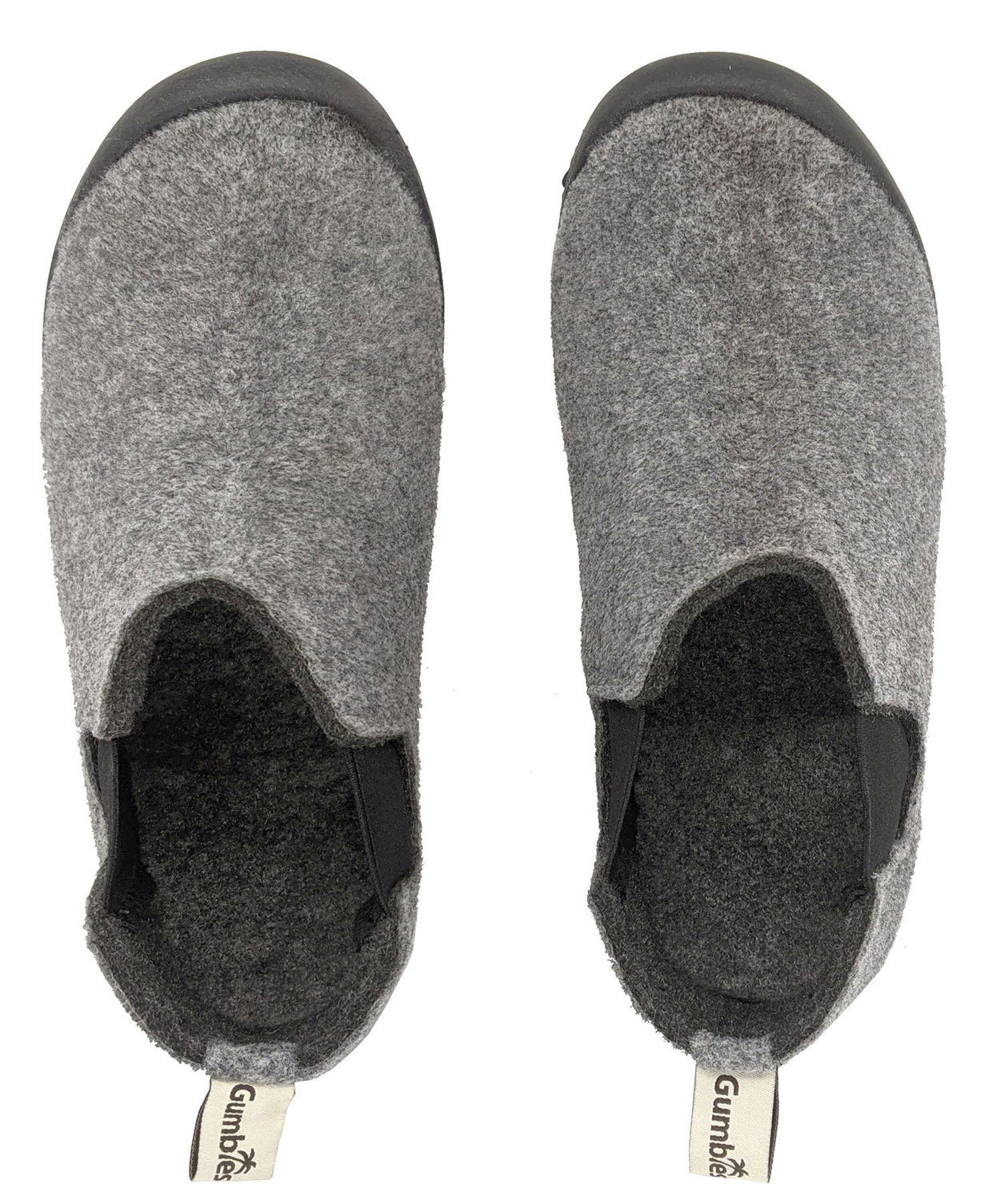 Gumbies Brumby Slipper Boot hjemmesko, Grey/Charcoal, large image number 3