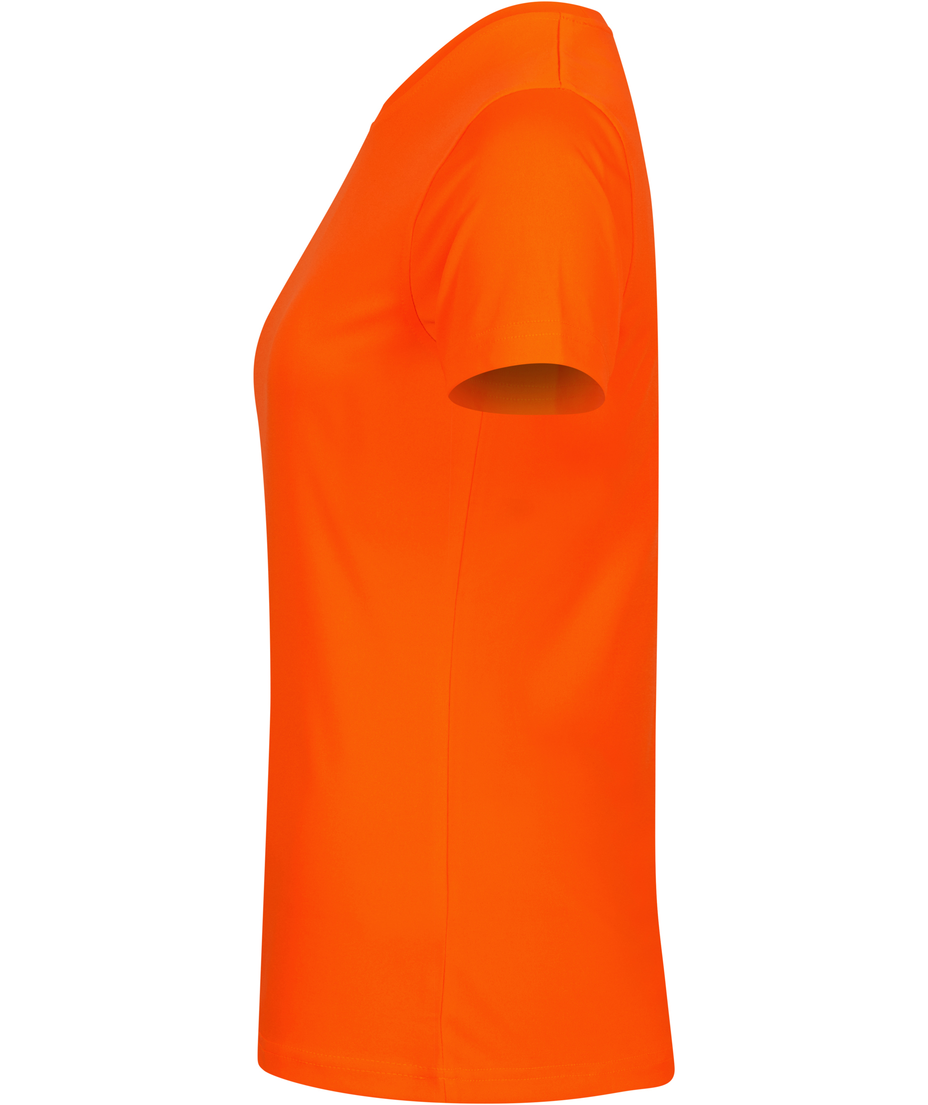 Clique Basic Active-T dam T-shirt, Visibility Orange, Visibility Orange, large image number 3