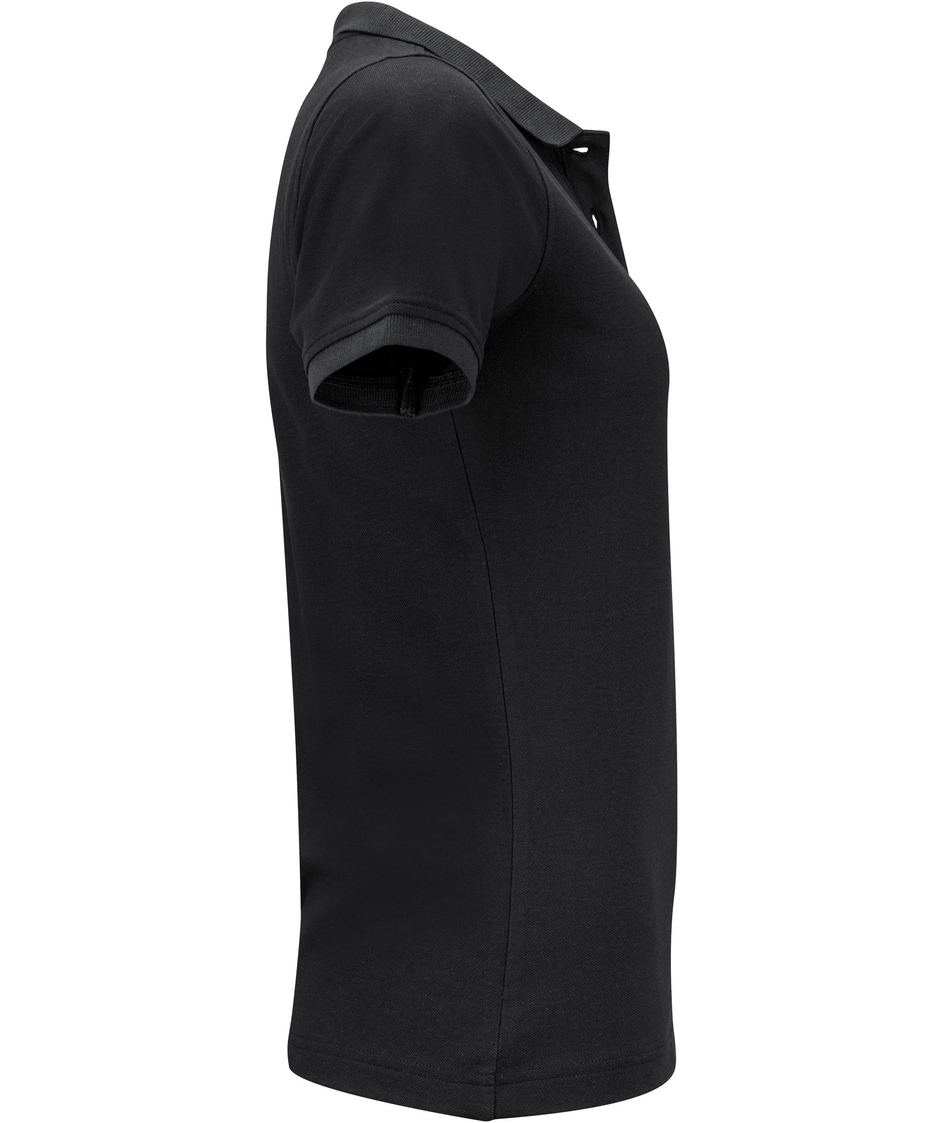 J. Harvest Sportswear Pinedale dame polo T-skjorte, Black, large image number 2