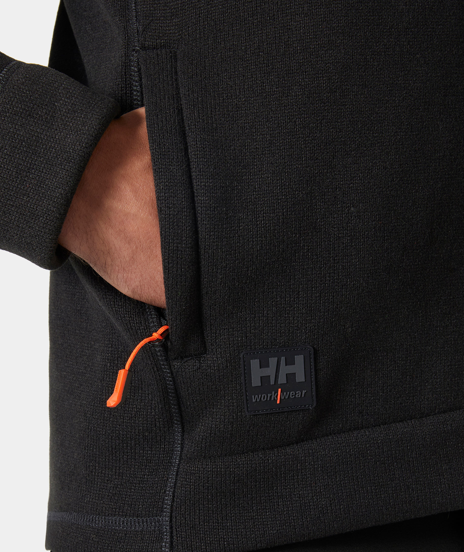 Helly Hansen Kensington fleecejacka, Svart, large image number 6