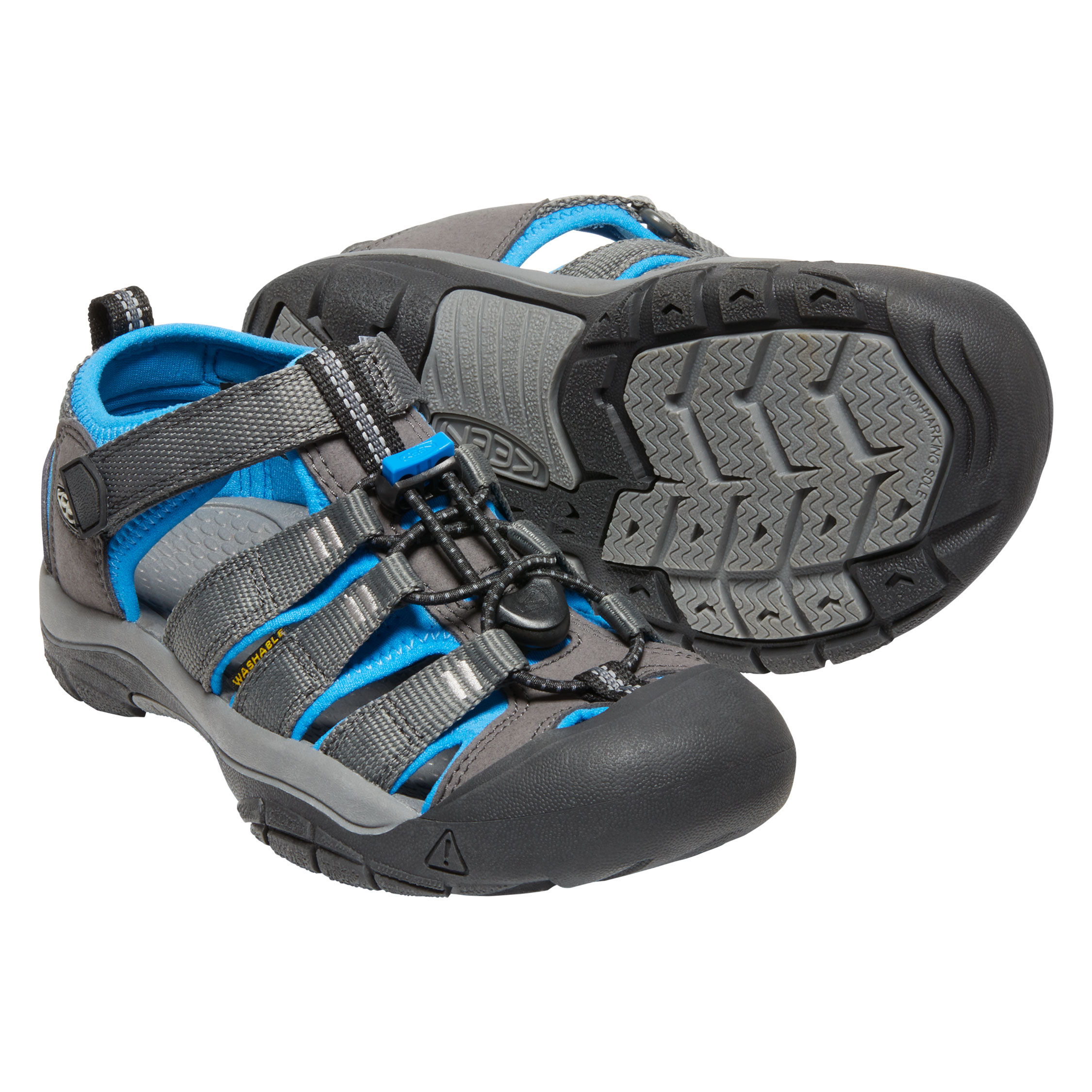 Keen Newport H2 Y JR sandals, Magnet/Brilli Blue, large image number 3