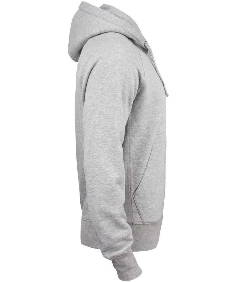 Clique Harper Kapuzensweatshirt, Grau Melange, large image number 3