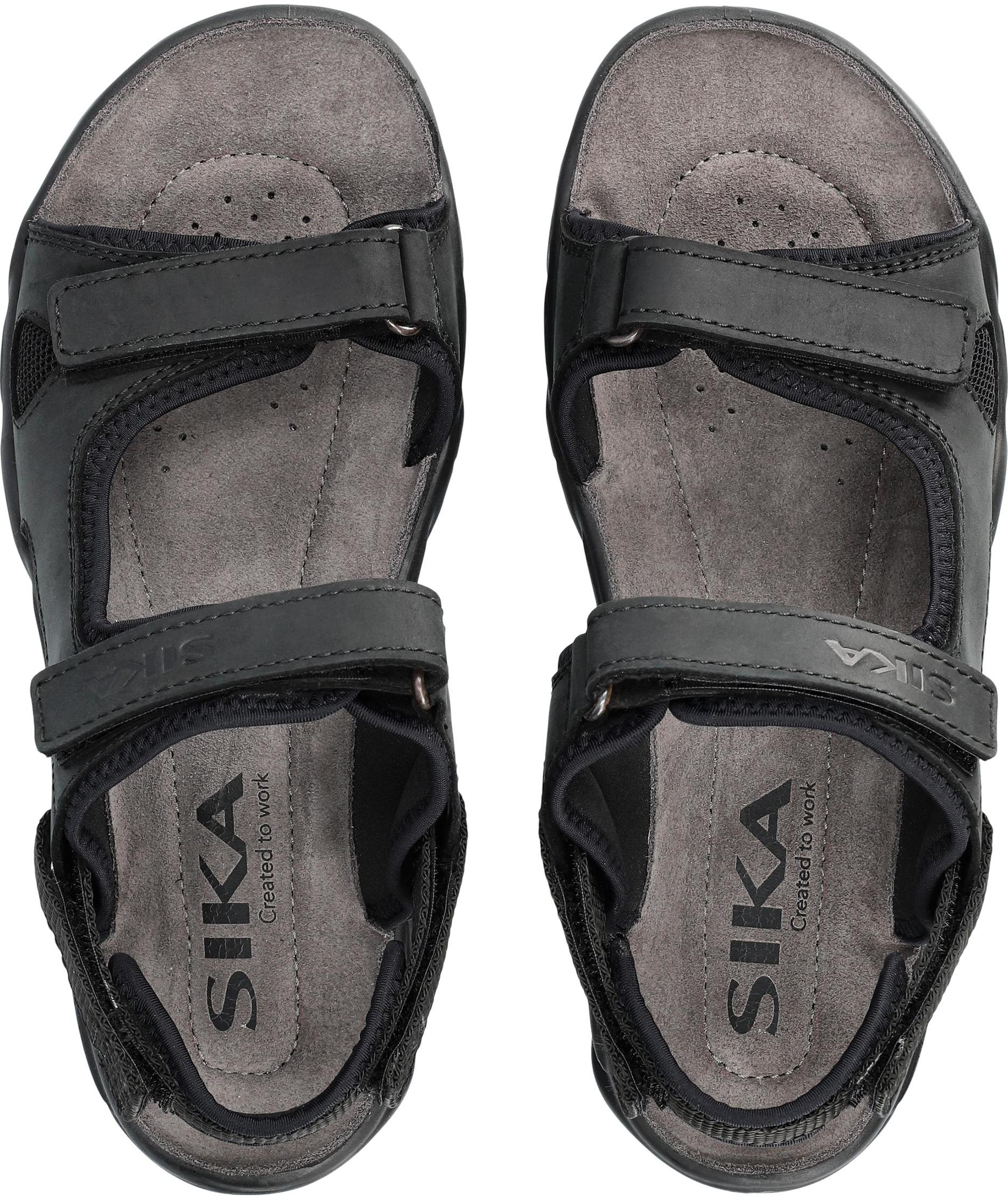 2.sortering Sika Motion arbejdssandaler OB, Sort, large image number 6