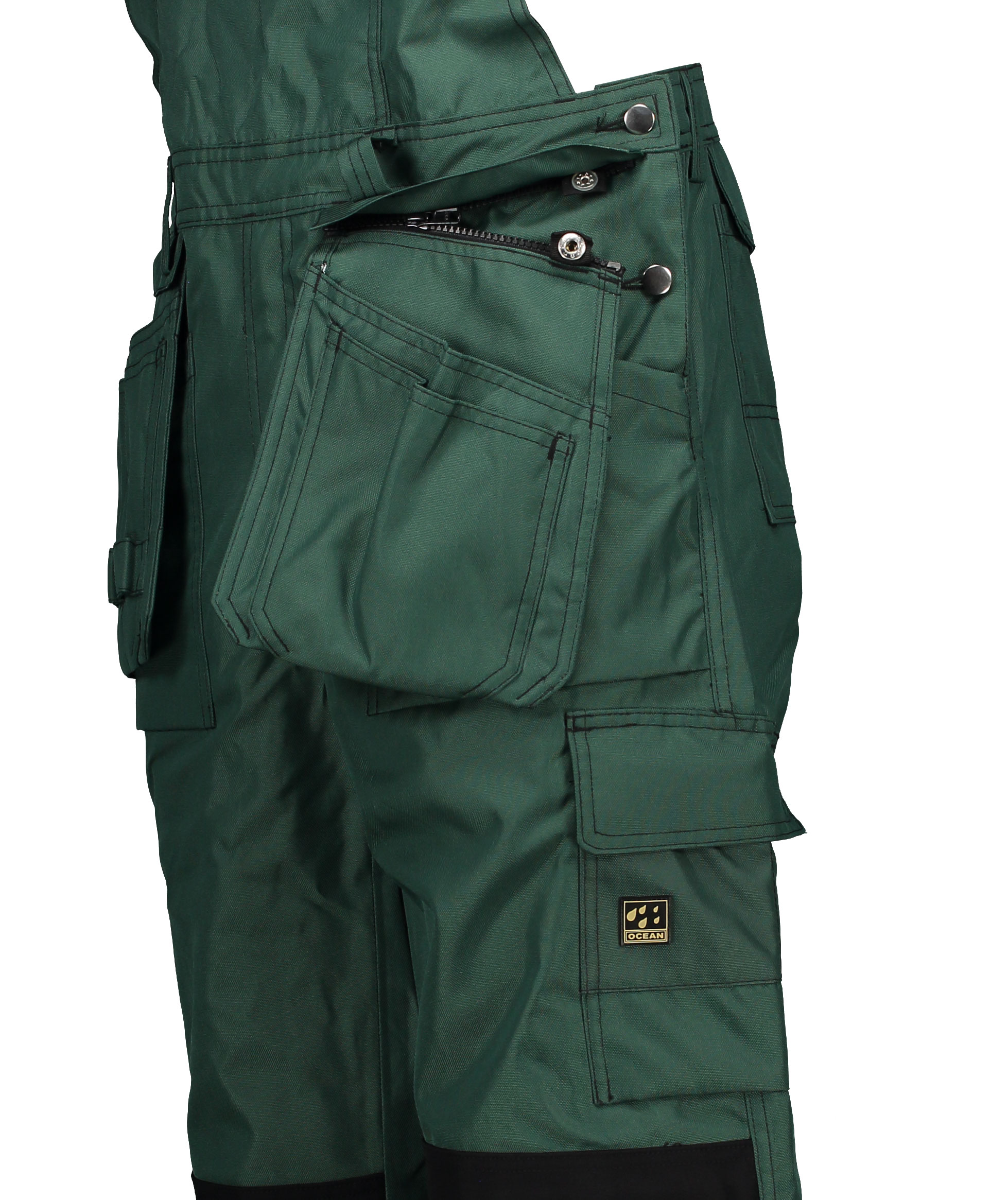 Ocean Medusa Latzhose, Olivgr&uuml;n, large image number 2