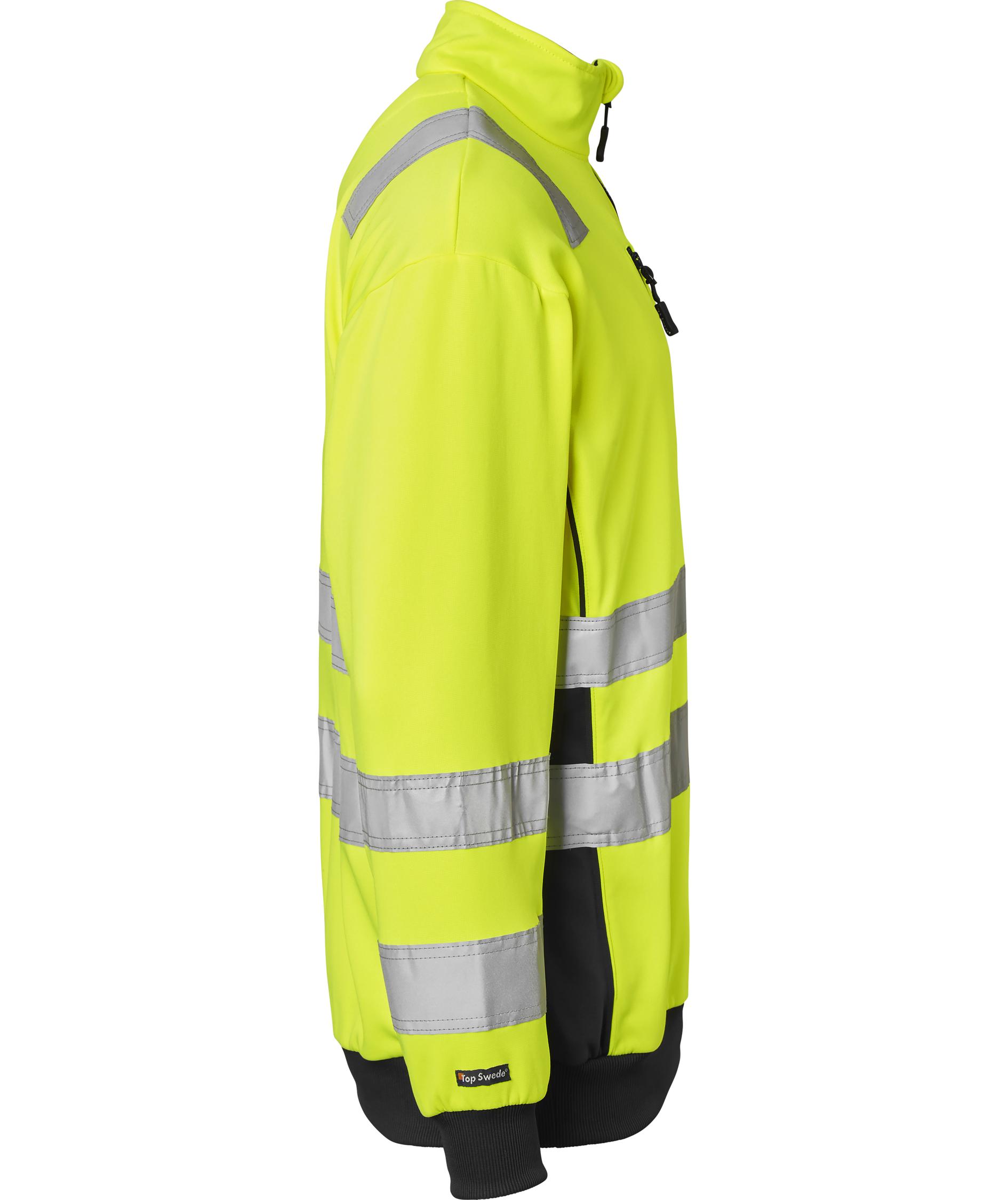 Top Swede sweatshirt 136, Varsel Gul/Navy, large image number 2