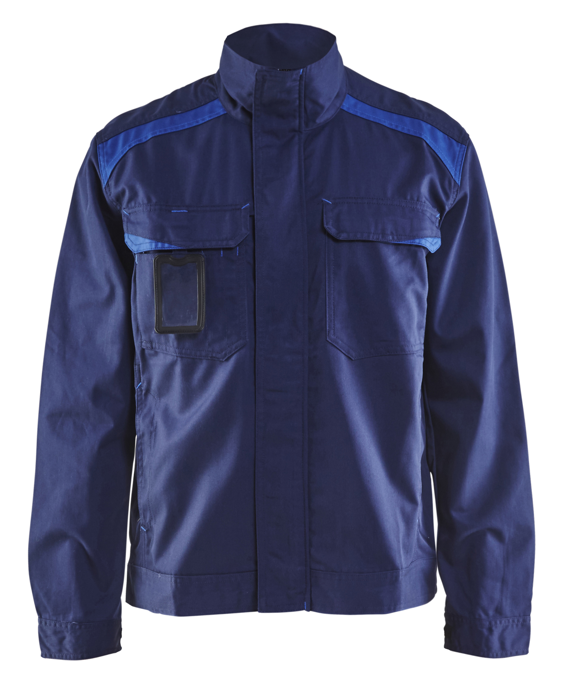 Bl&aring;kl&auml;der industri arbetsjacka, Marinbl&aring;/Bl&aring;
