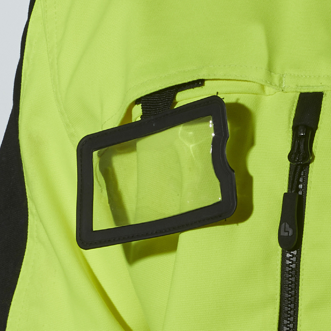 L.Brador&nbsp;work jacket 2020PB, Hi-Vis Yellow, large image number 2