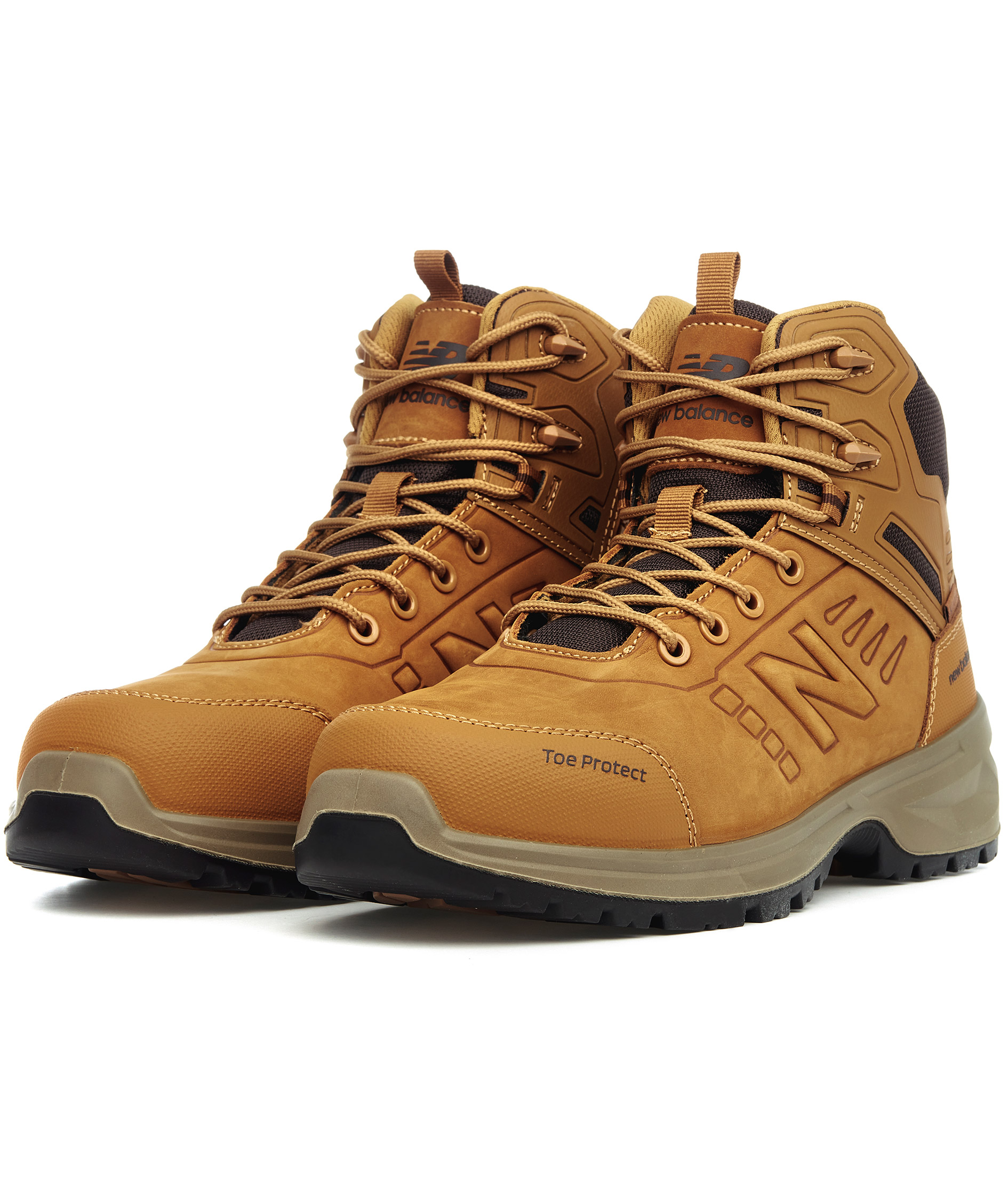 New Balance Calibre Wheat Sicherheitsstiefel S3, Braun, large image number 3