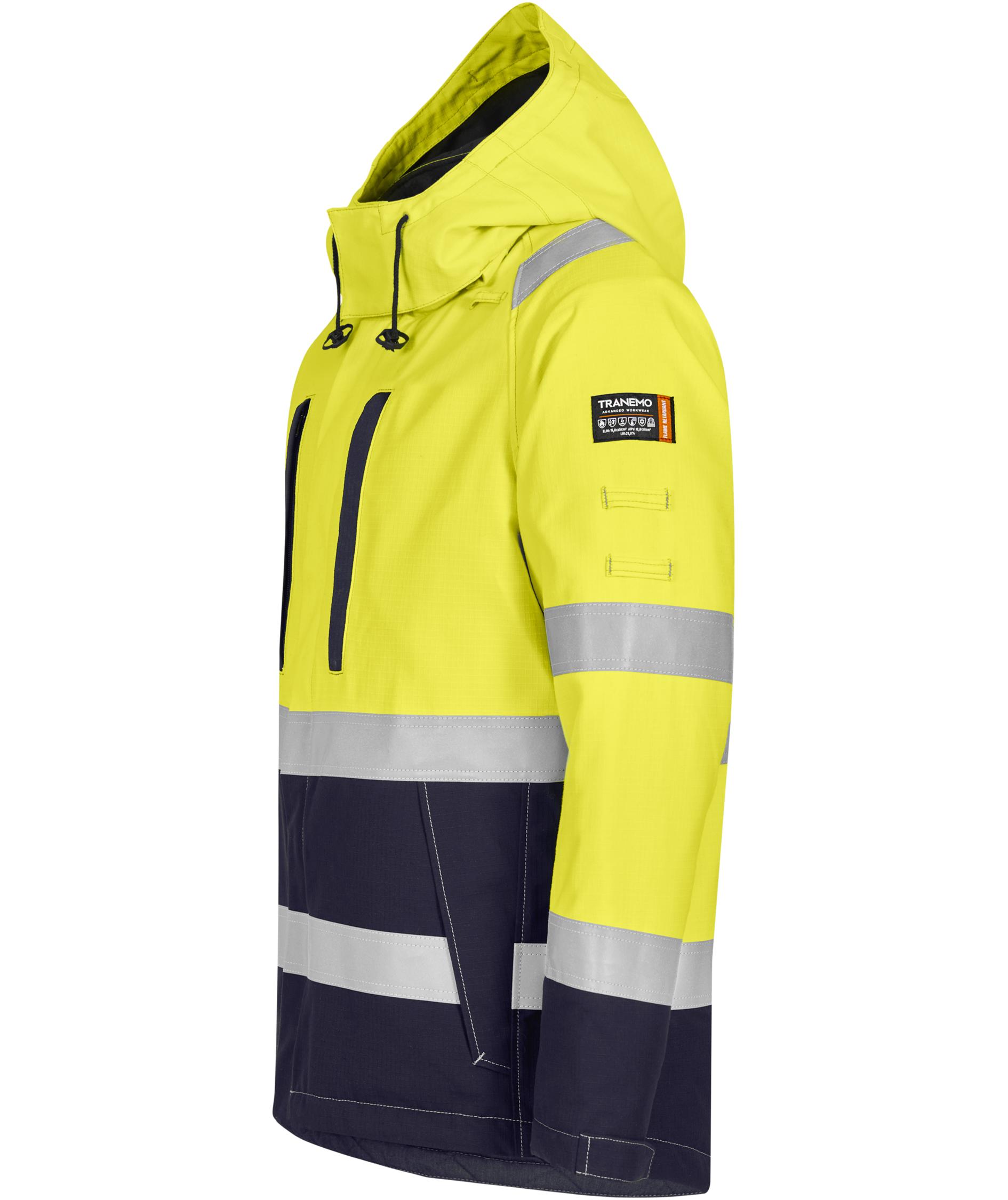 Tranemo Tera TX winter jacket, Hi-Vis yellow/marine, large image number 2