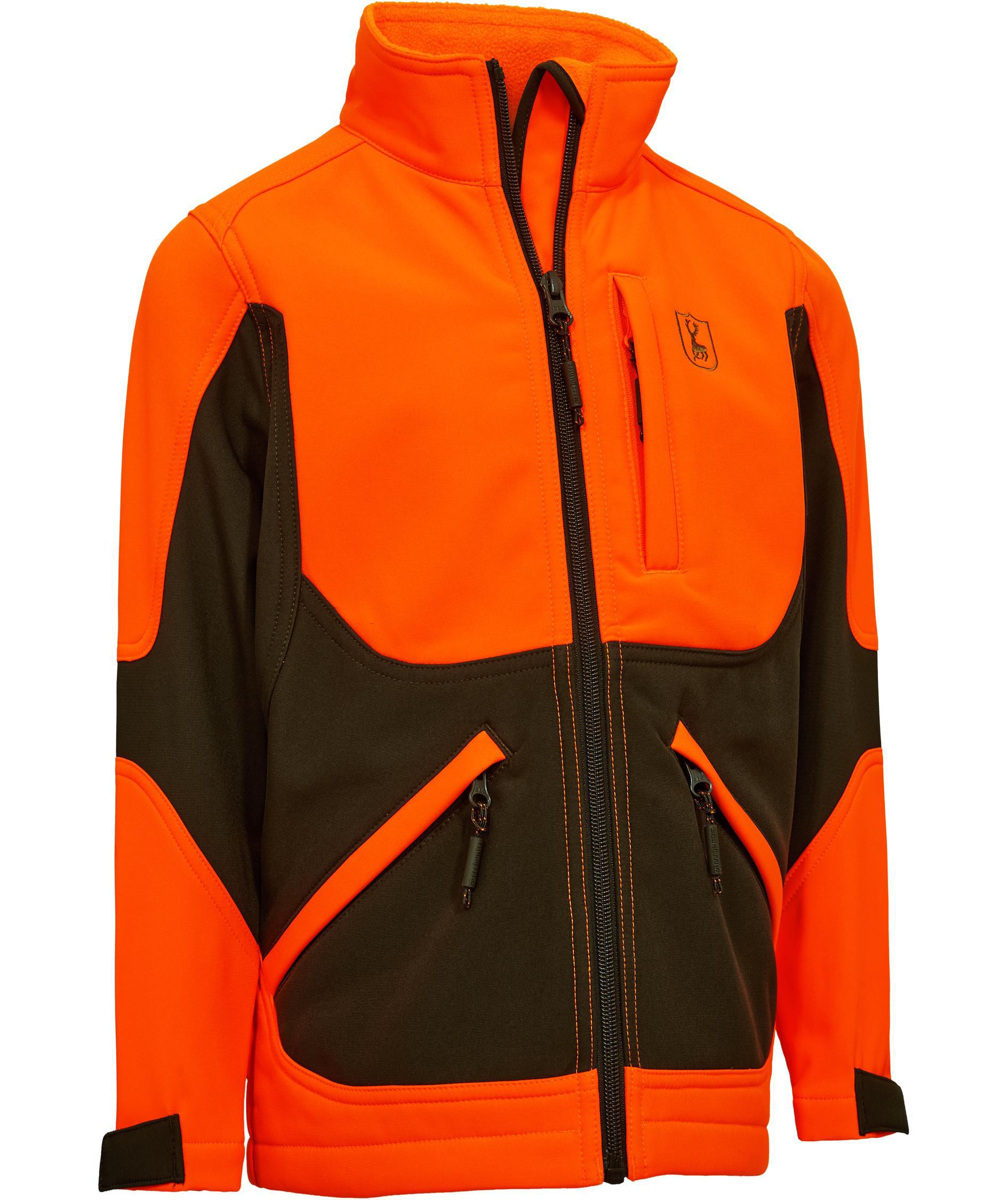 Deerhunter Rogaland softshelljacka till barn, Safety orange