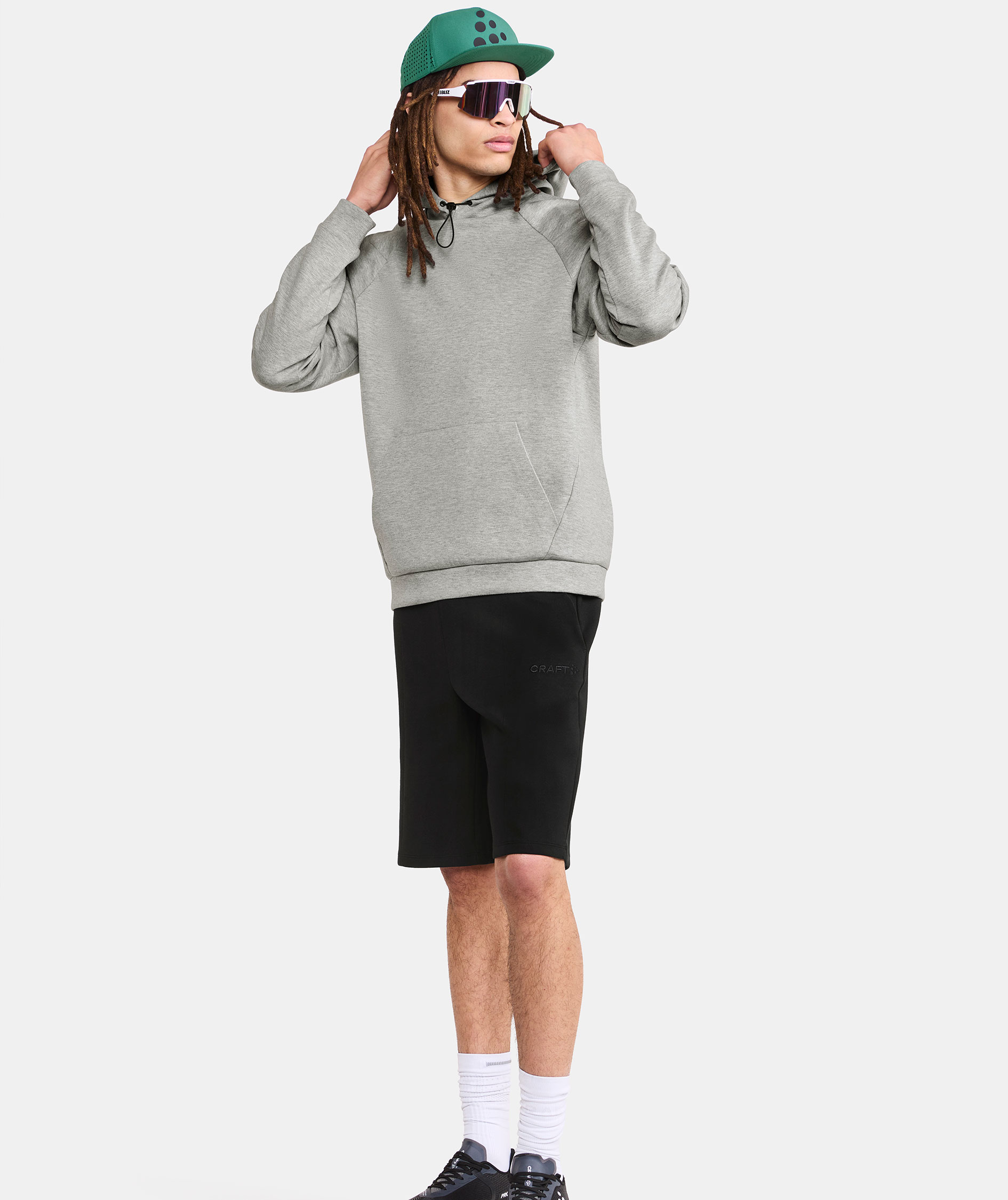 Craft ADV Join h&aelig;ttetr&oslash;je, Grey melange , large image number 1