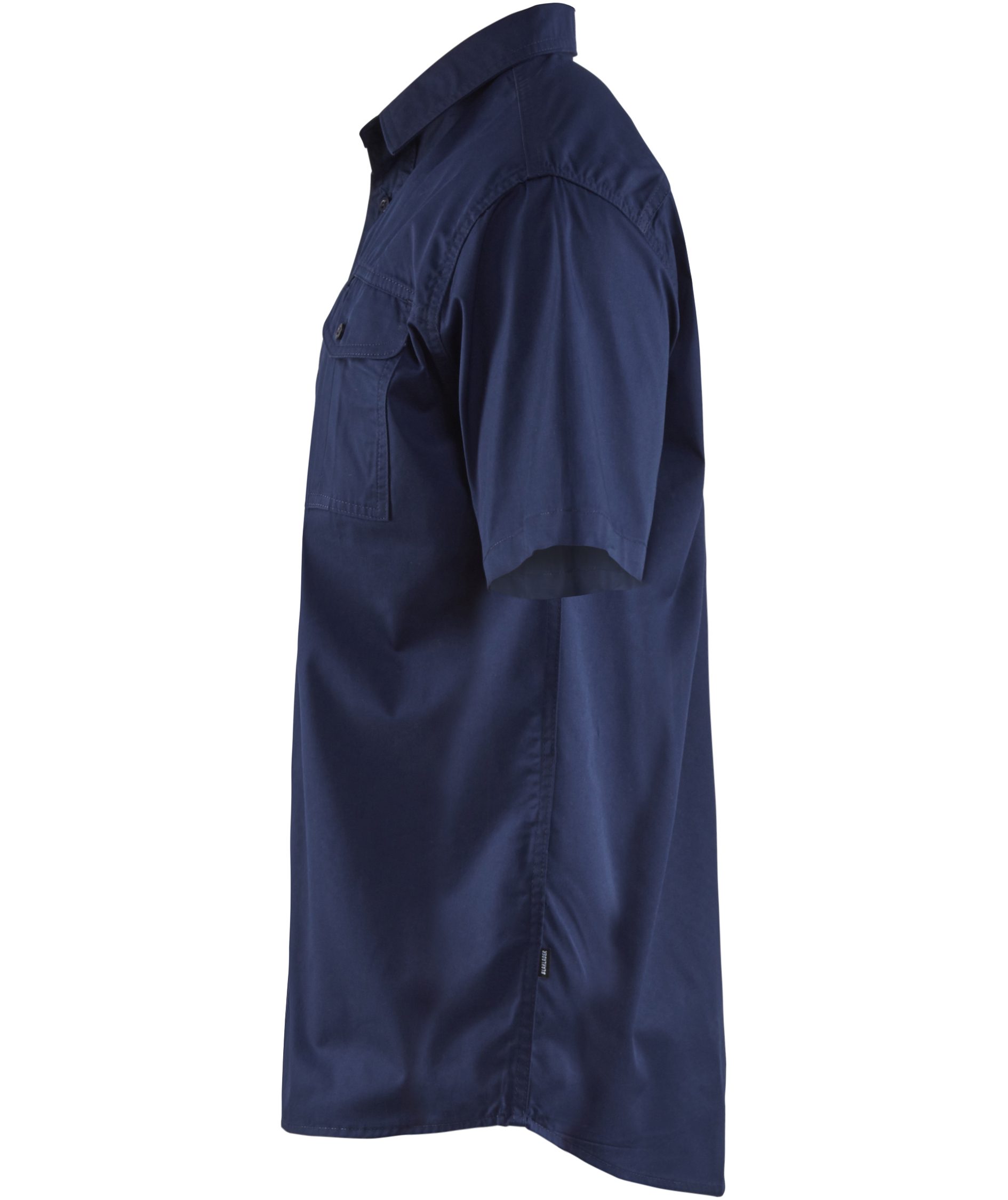 Bl&aring;kl&auml;der&nbsp;kort&auml;rmad skjota, Marin, large image number 3