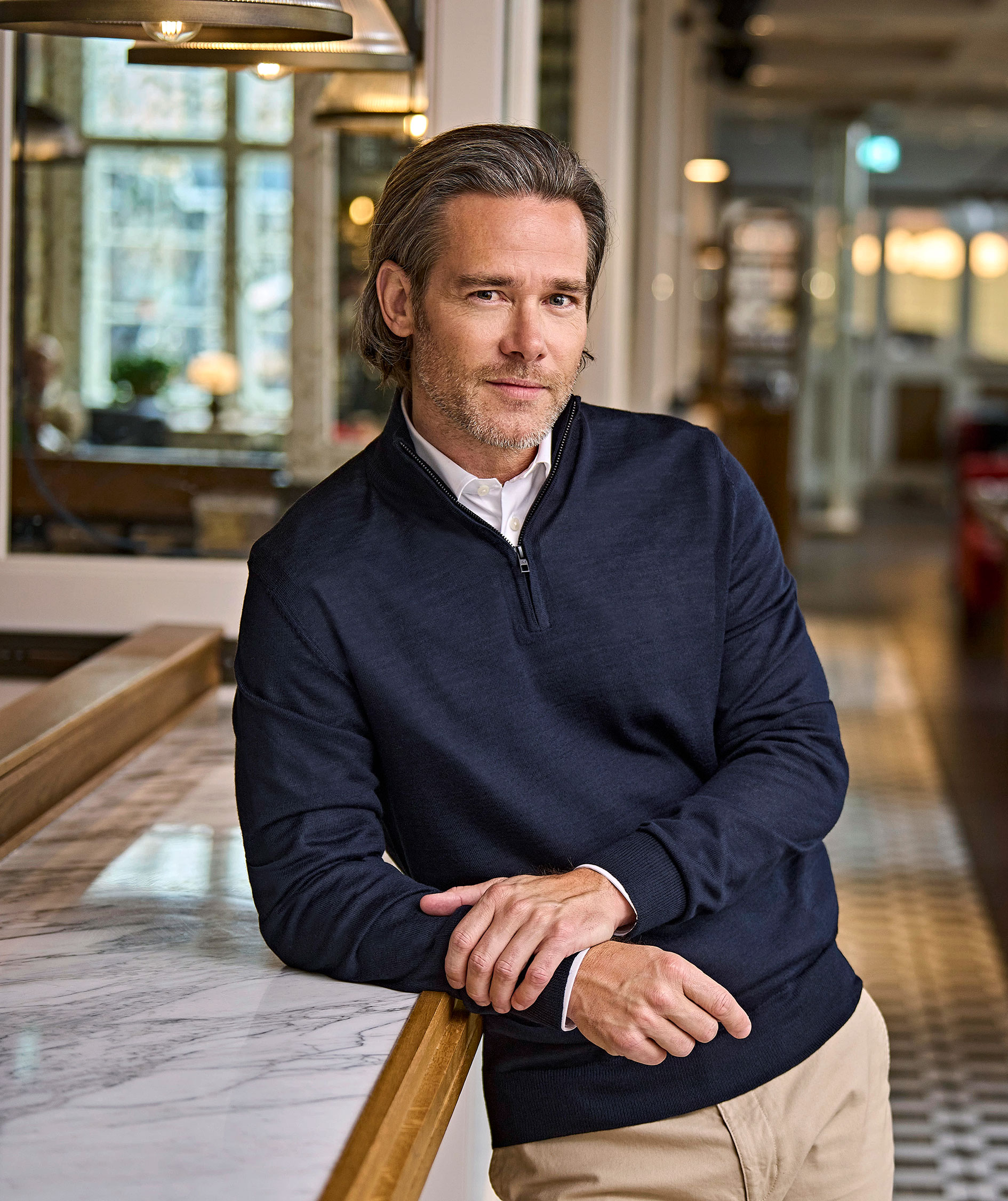 Tee Jays Half-zip sweatshirt