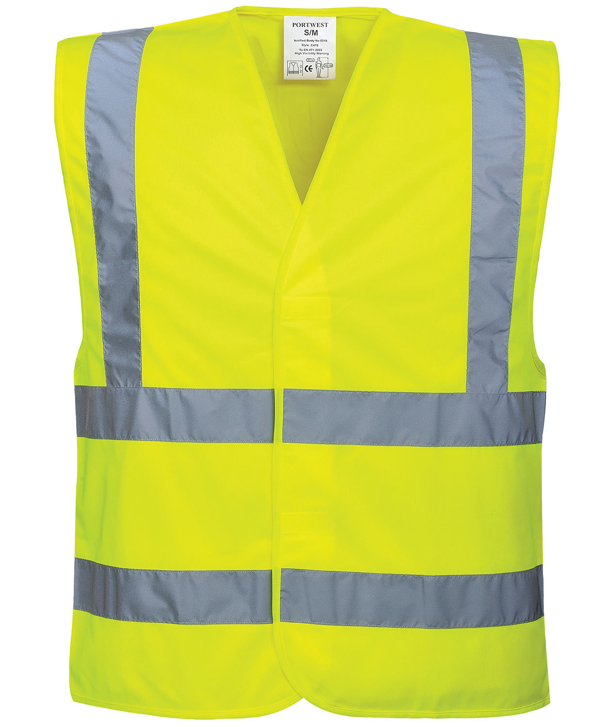 Portwest refleksvest og refleks armb&aring;nd med LED lys, , large image number 1
