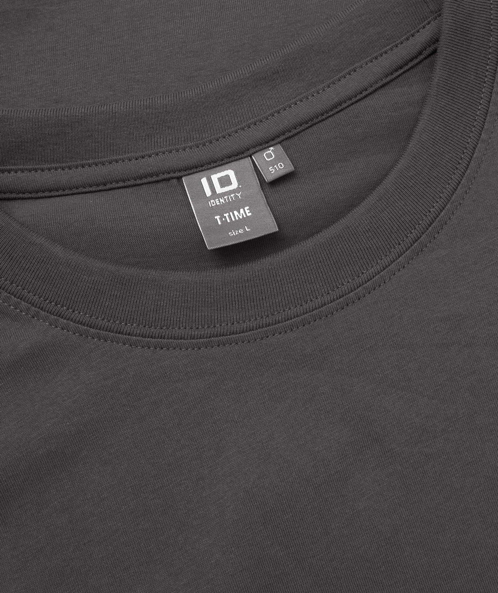 ID T-Time T-shirt, Koksgr&aring;, large image number 3