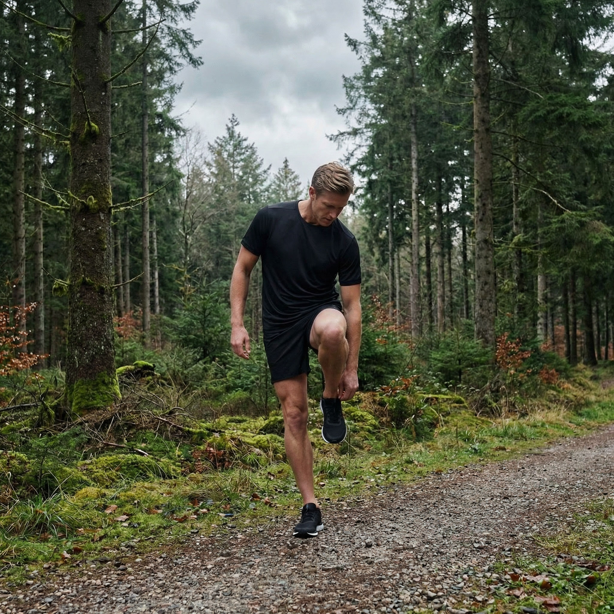 Pitch Stone Recycle T-shirt, Black