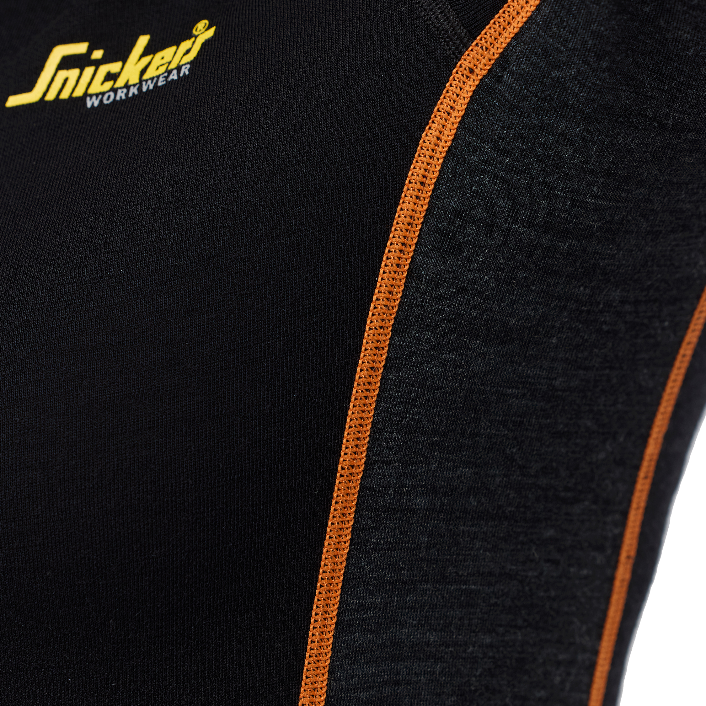 Snickers underst&auml;llstr&ouml;ja med merinoull 9470 dam, Black/Anthracite Melange, large image number 8