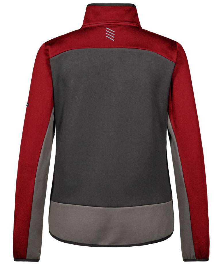 Engel Entire midlayer cardigan dam, Anthracite Grey/Flame