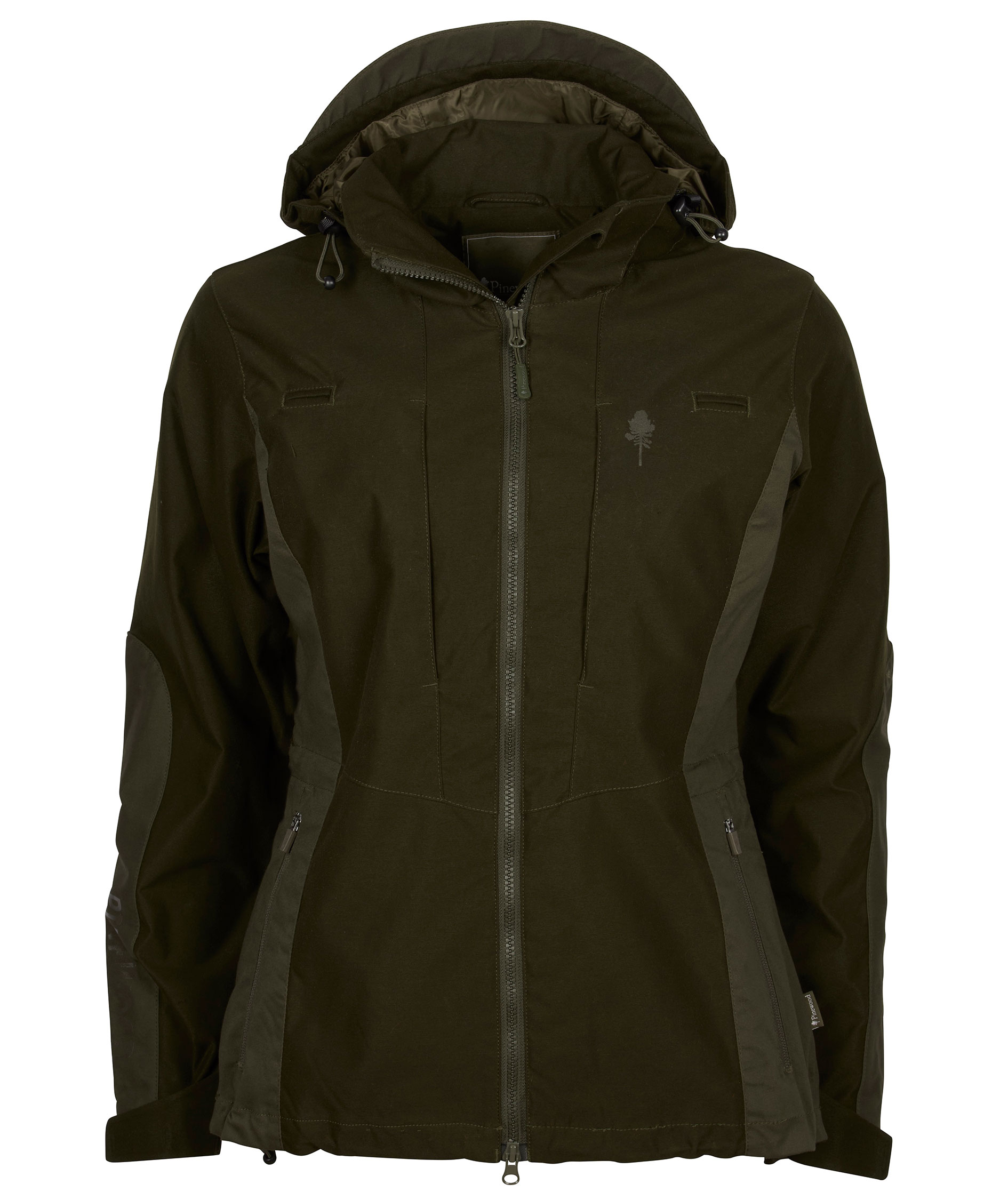 Pinewood Furudal Tracking damejakke, Mosgr&oslash;n/M&oslash;rk Mosgr&oslash;n, large image number 0