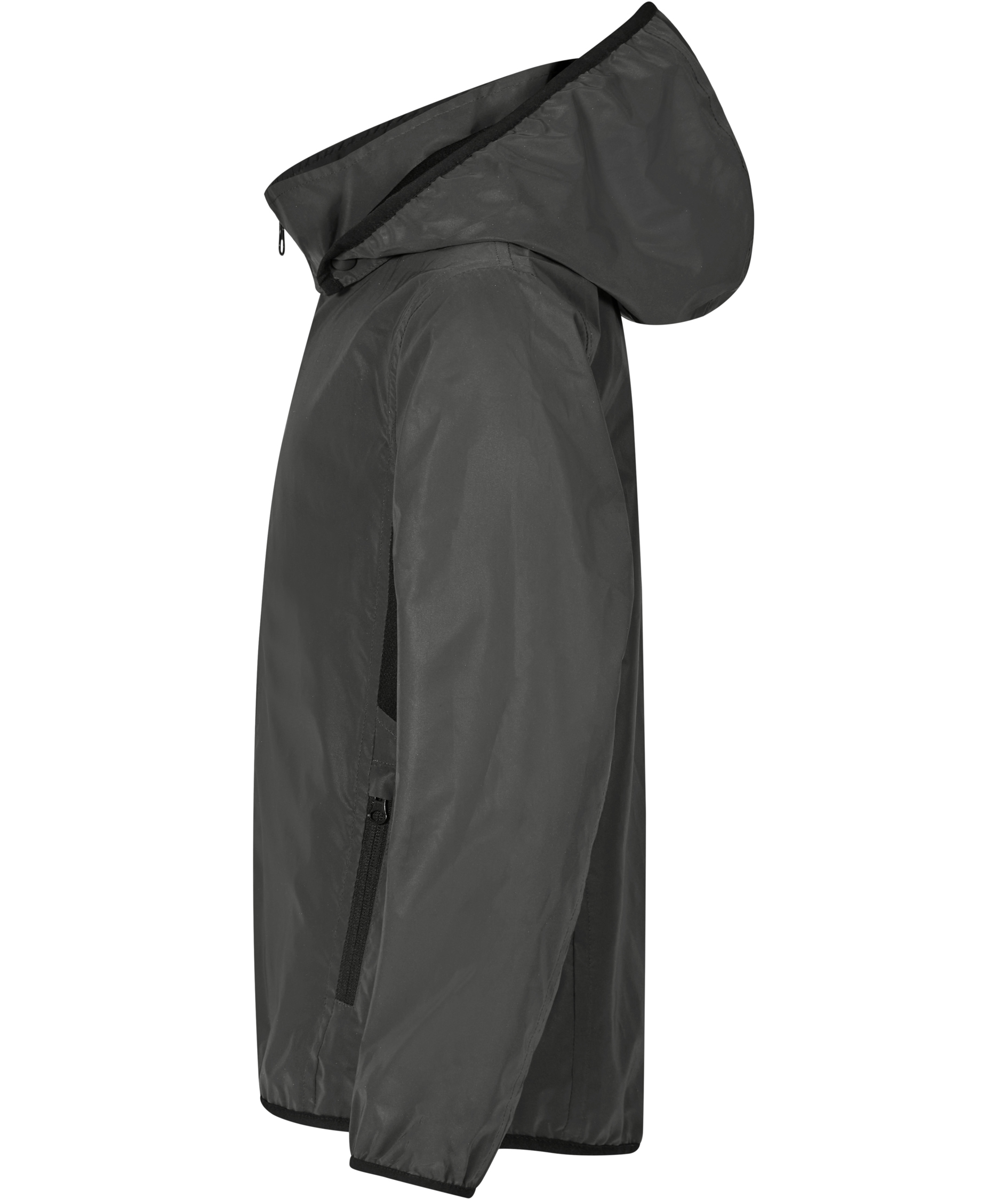 Clique Willmar refleks vindjakke for barn, Reflective Grey, large image number 4