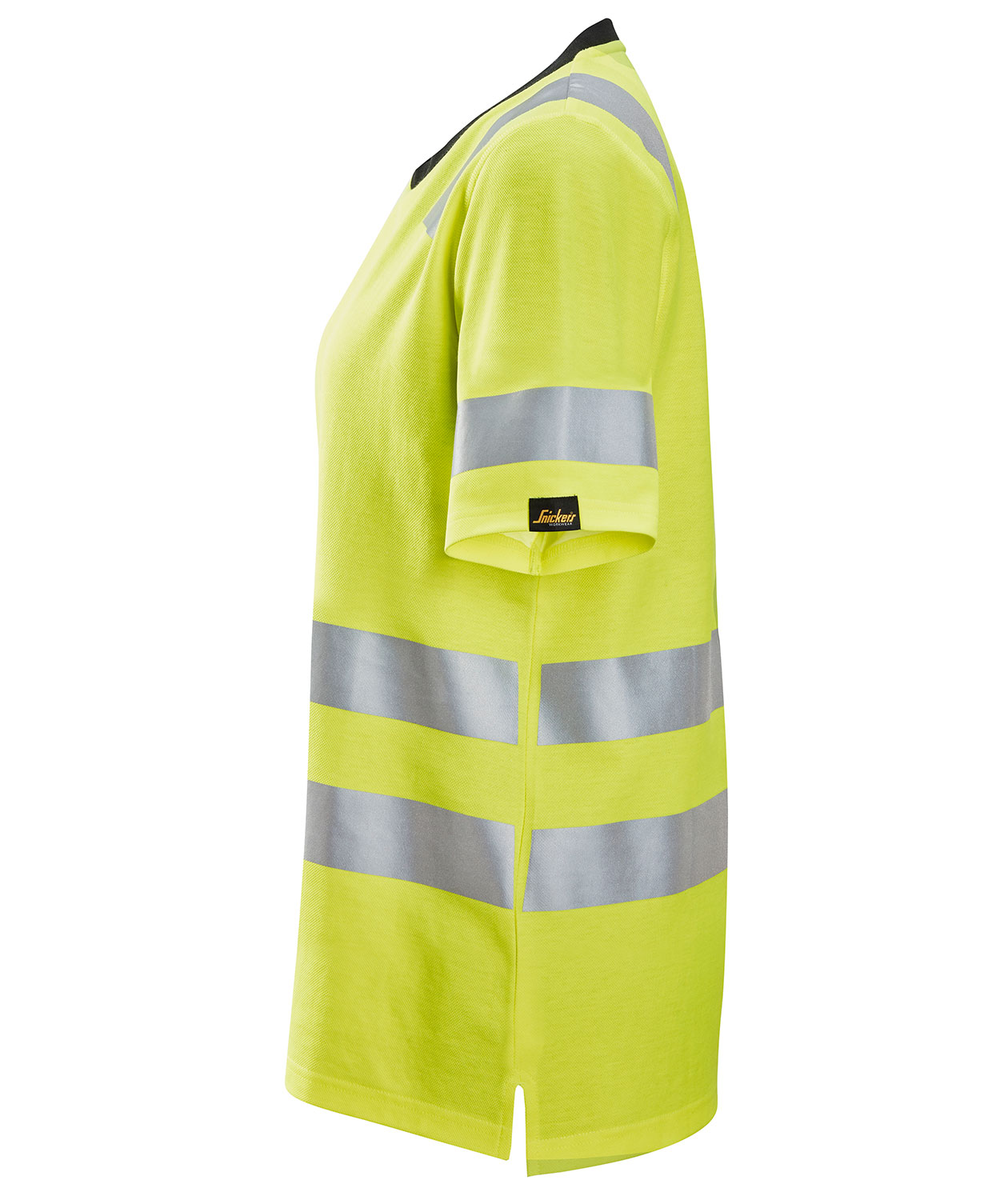 Snickers Damen T-Shirt 2537, Hi-Vis Gelb, large image number 3