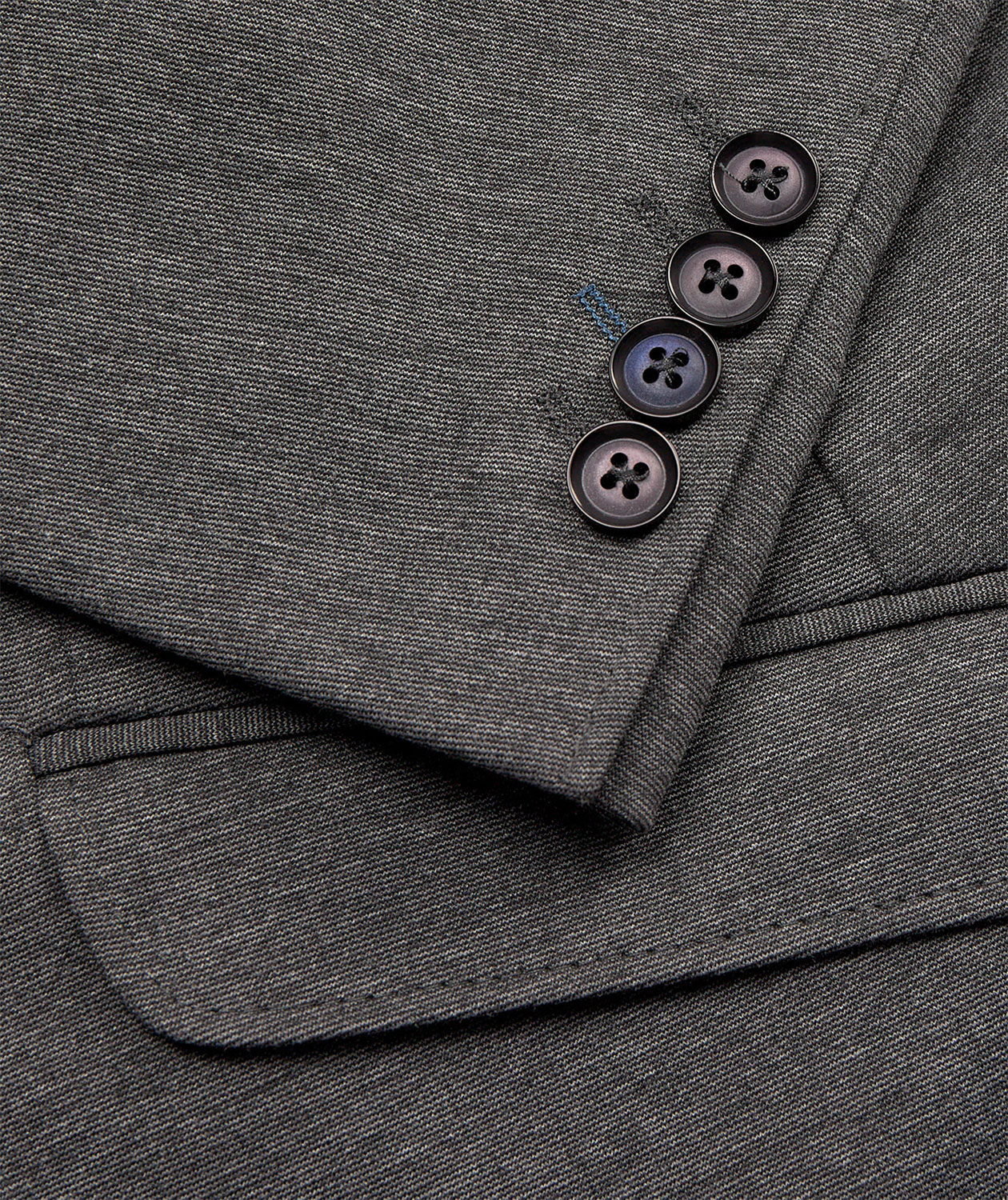 Sunwill Extreme Flex Modern fit kavaj, Charcoal, large image number 6