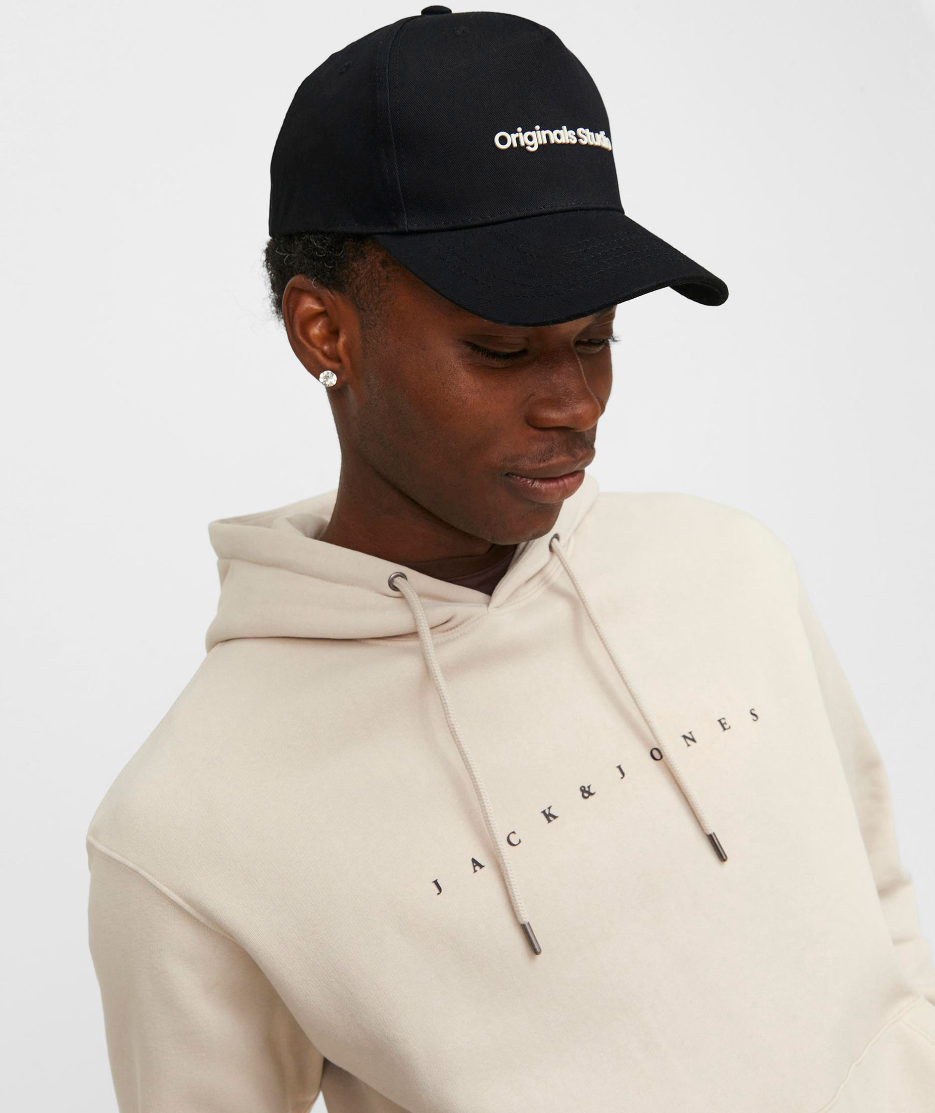 Jack & Jones JACVESTERBRO kasket, Black, Black, large image number 4