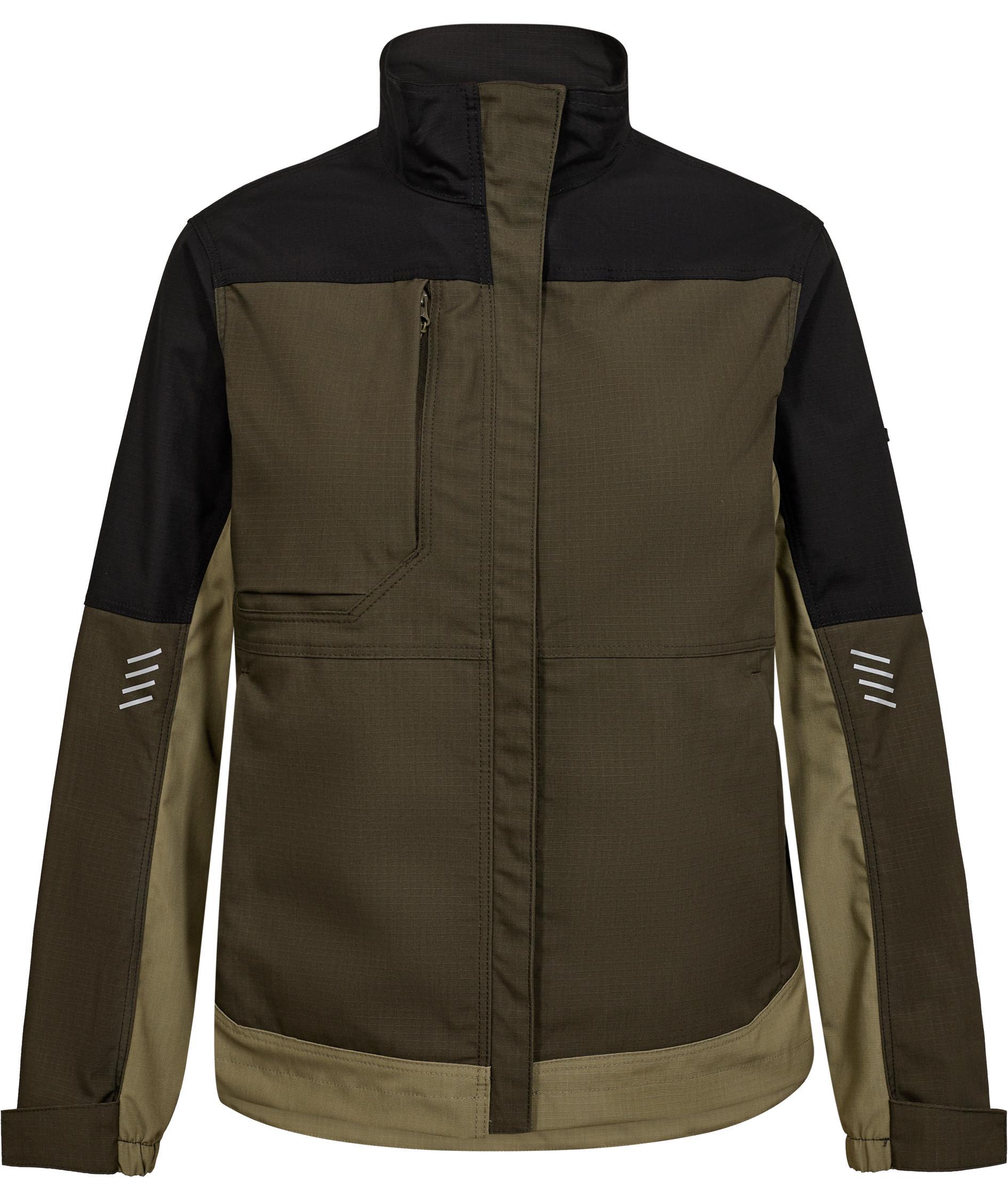 Engel Entire arbetsjacka dam, Forest Green/Black, Forest Green/Black, swatch