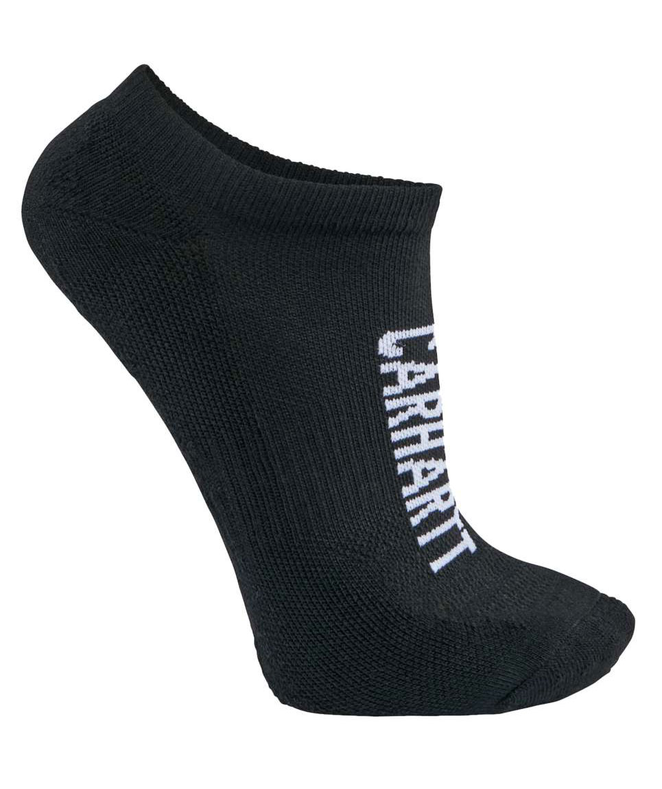 Carhartt Force Logo 3-pack ankelstr&oslash;mper, Svart