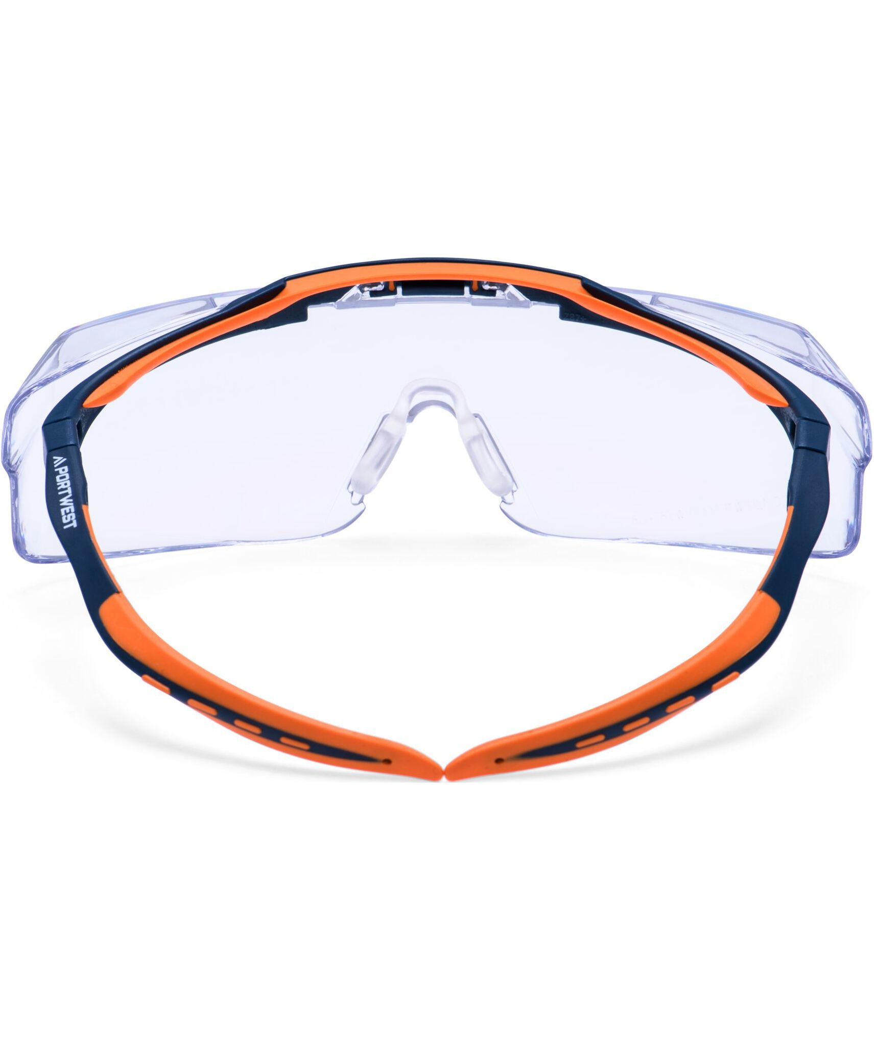 Portwest PS24 Peak OTG sikkerhedsbriller, Klar