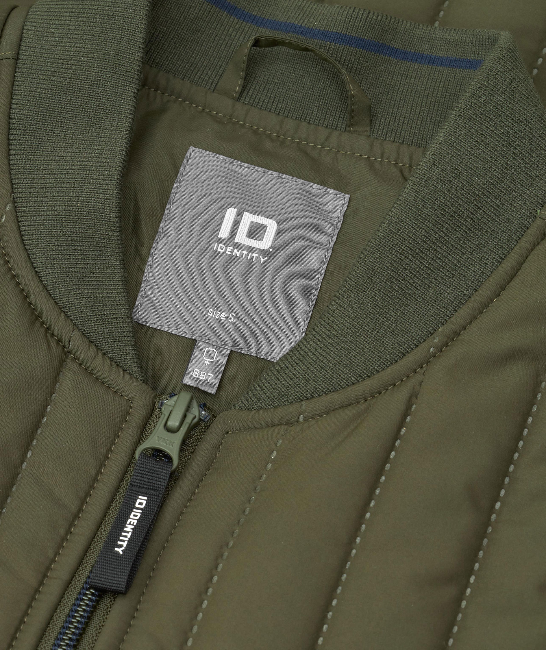 ID CORE dame termojakke, Olivengr&oslash;n, large image number 3