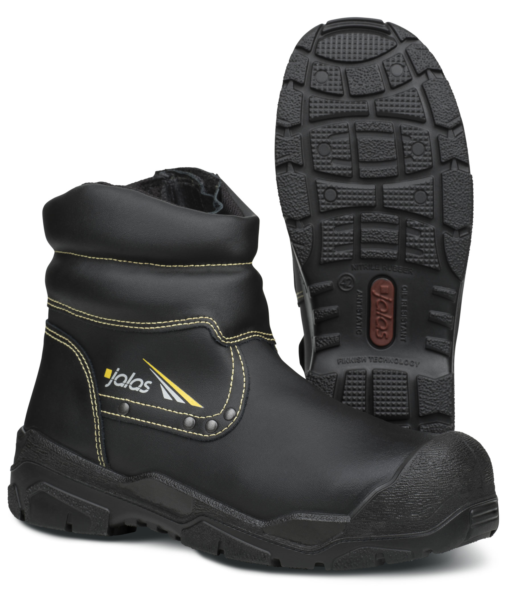 Jalas 1678W Gran Premio skyddsst&ouml;vlar S3, Svart