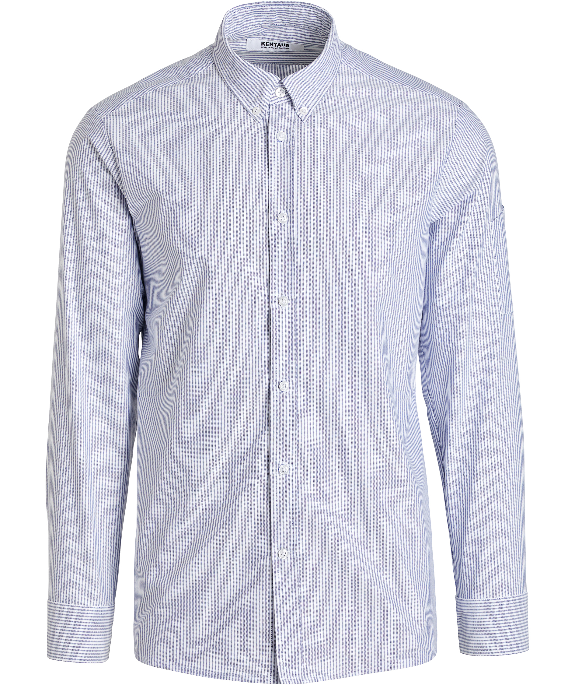 Kentaur oxford shirt, Oxford stripe blue, large image number 0