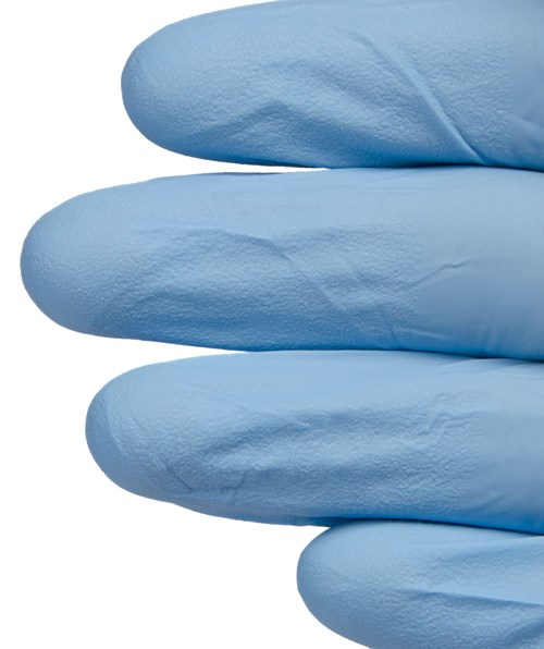 Tegera 84301 nitril engangshansker pudderfri 200&nbsp;stk., Bl&aring;