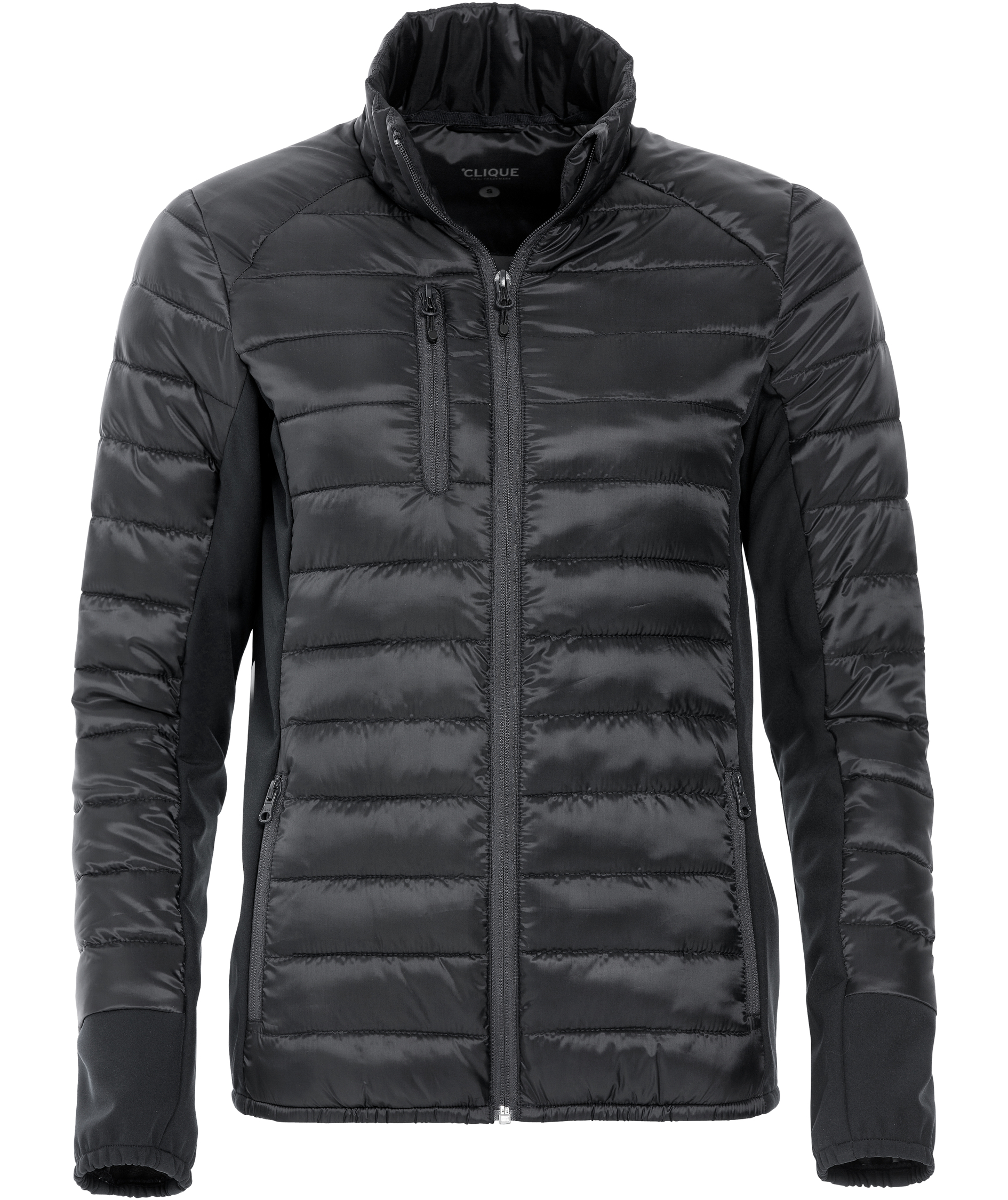 Clique Lemont quilted jacket, Black