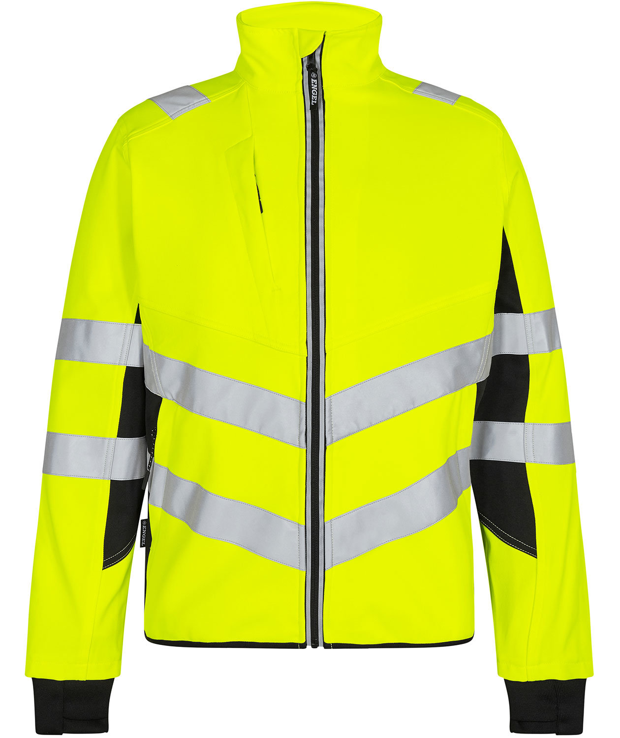 Engel Safety arbeidsjakke, Hi-vis Gul/Svart, Hi-vis Gul/Svart, swatch