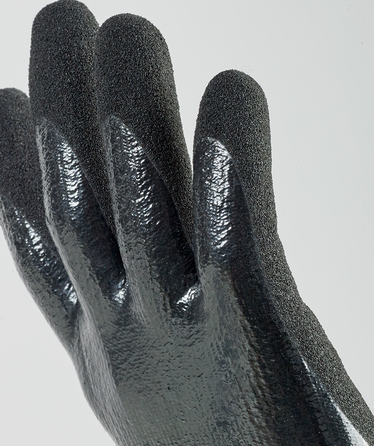 Tegera 441 sk&auml;rhandskar Cut B, Svart/Ljusgr&aring;