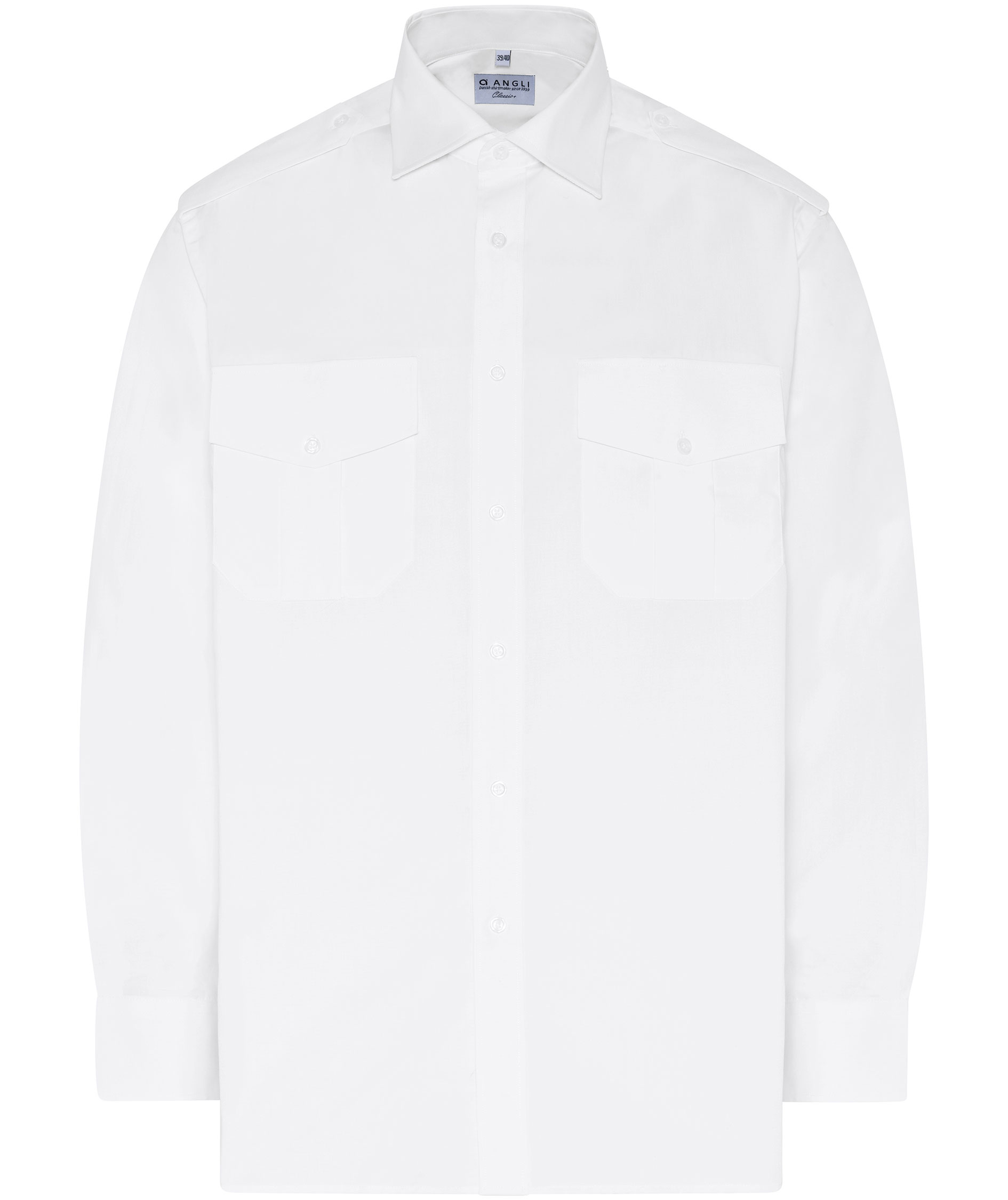 Angli Classic+ Fit uniformsskjorte