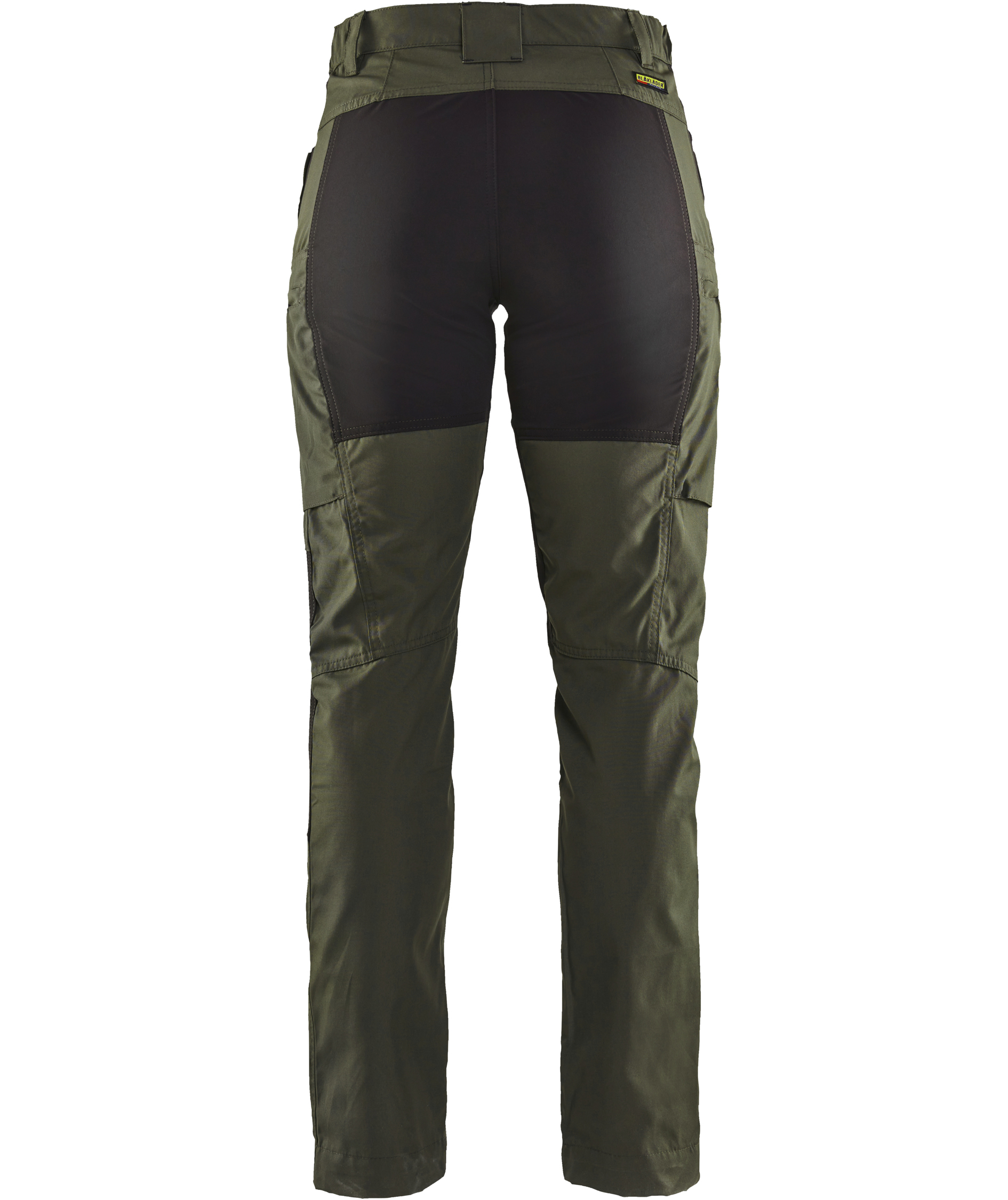 Bl&aring;kl&auml;der Unite women's service trousers, Forest green/black, large image number 3