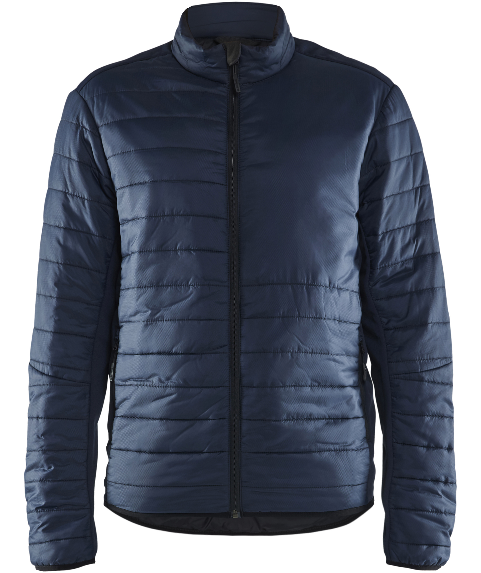 Bl&aring;kl&auml;der vattert jakke, M&oslash;rk Marine, large image number 0