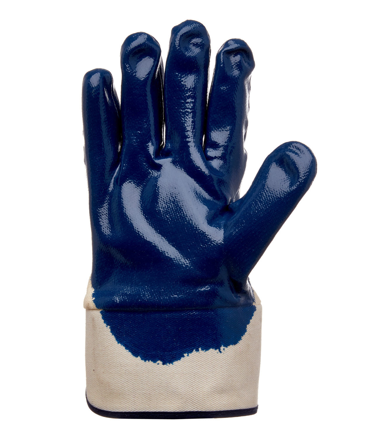 Kramp 3.002 work gloves in nitrile, Blue, large image number 1