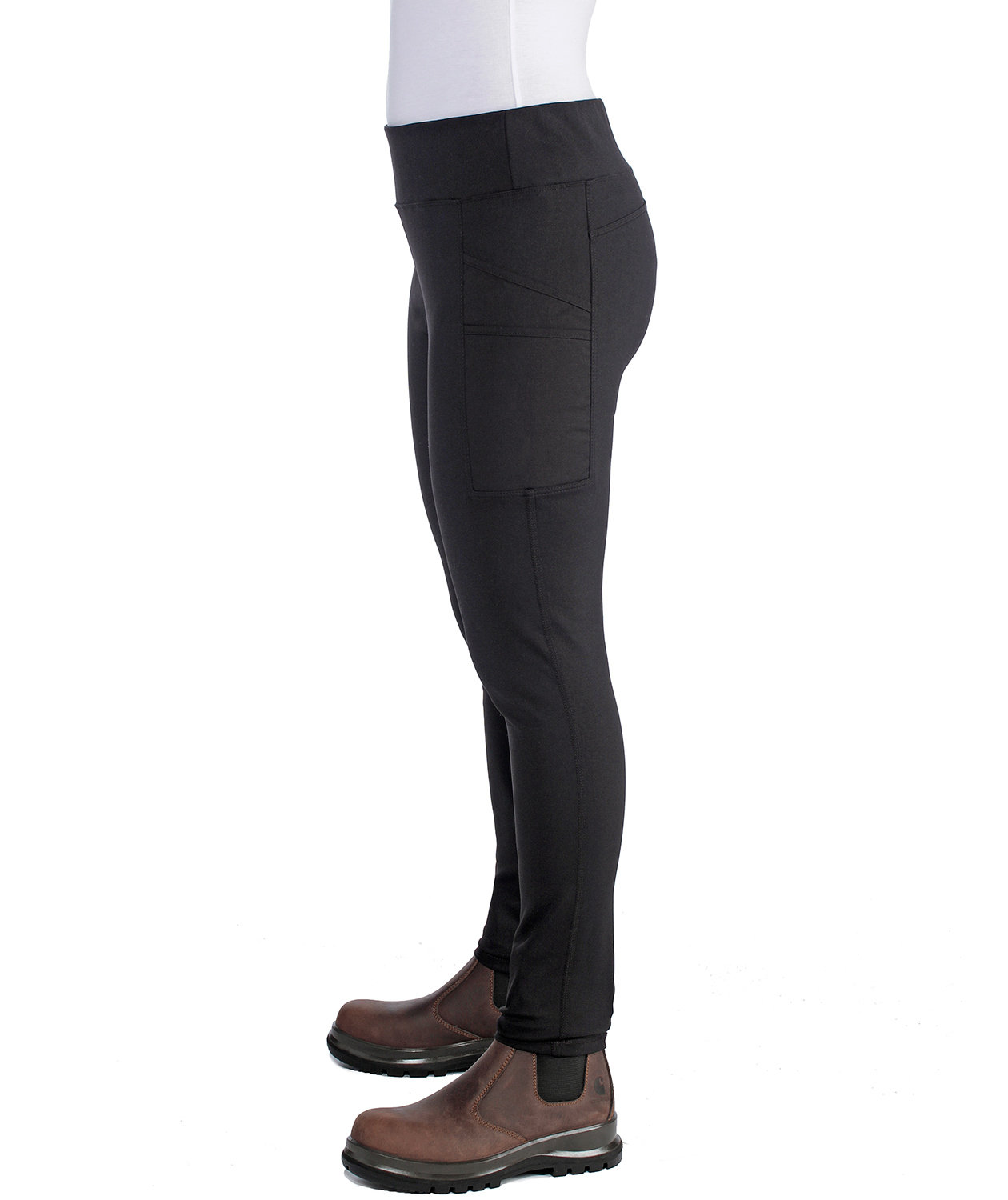 Carhartt Force Lightweight Utility leggings dam, Svart, large image number 3