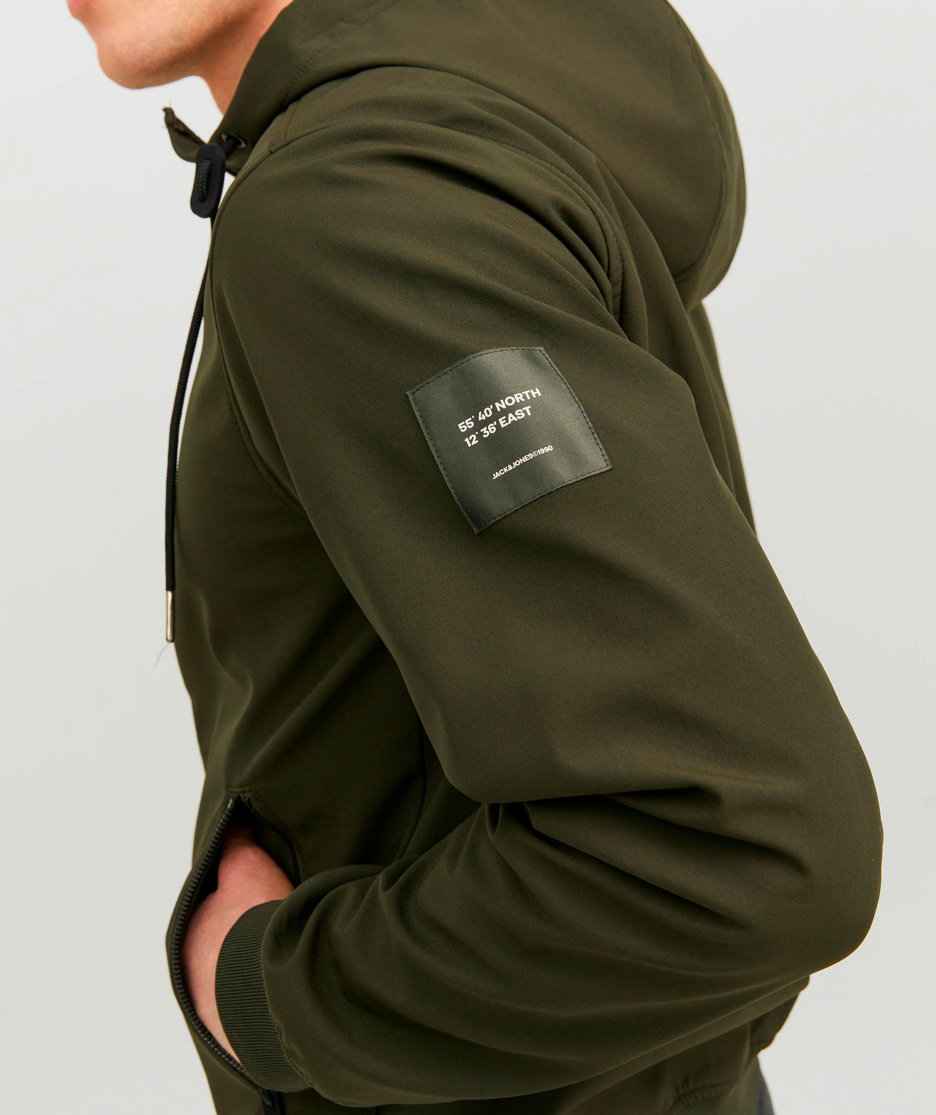 Jack & Jones JJEBASIC softshell jacket, Rosin, large image number 3