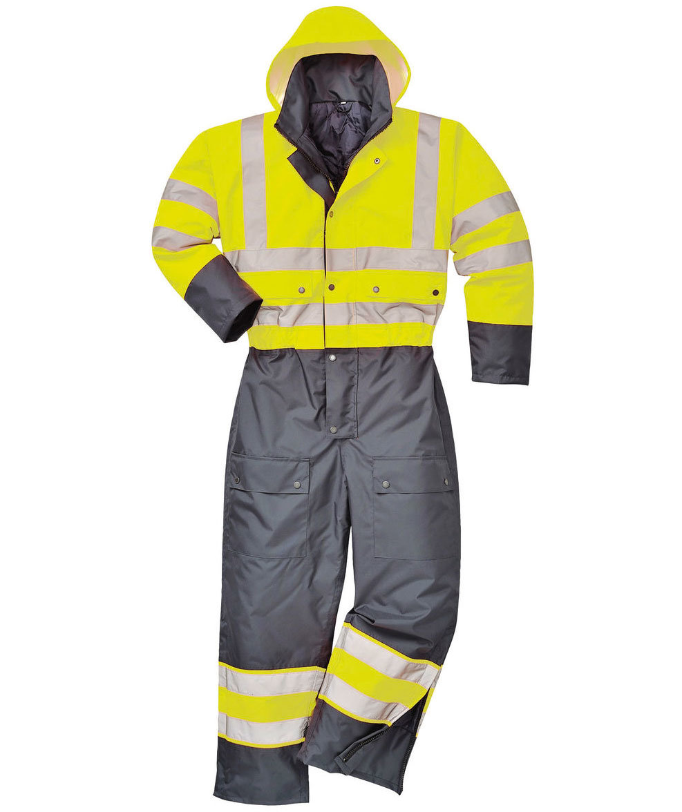 Portwest Winteroverall, Gelb/Marine